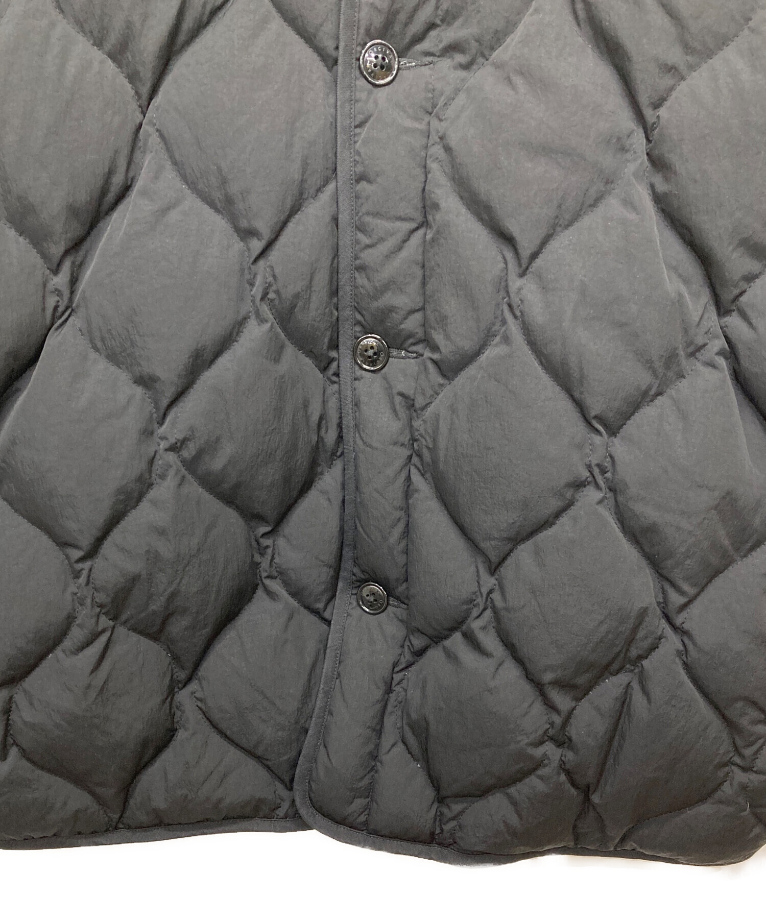 美品 オーシバル リモンタナイロン ダウン ノーカラー キルティングジャケット 中古・古着通販】ORCIVAL (オーシバル) リモンタナイロンノーカラー