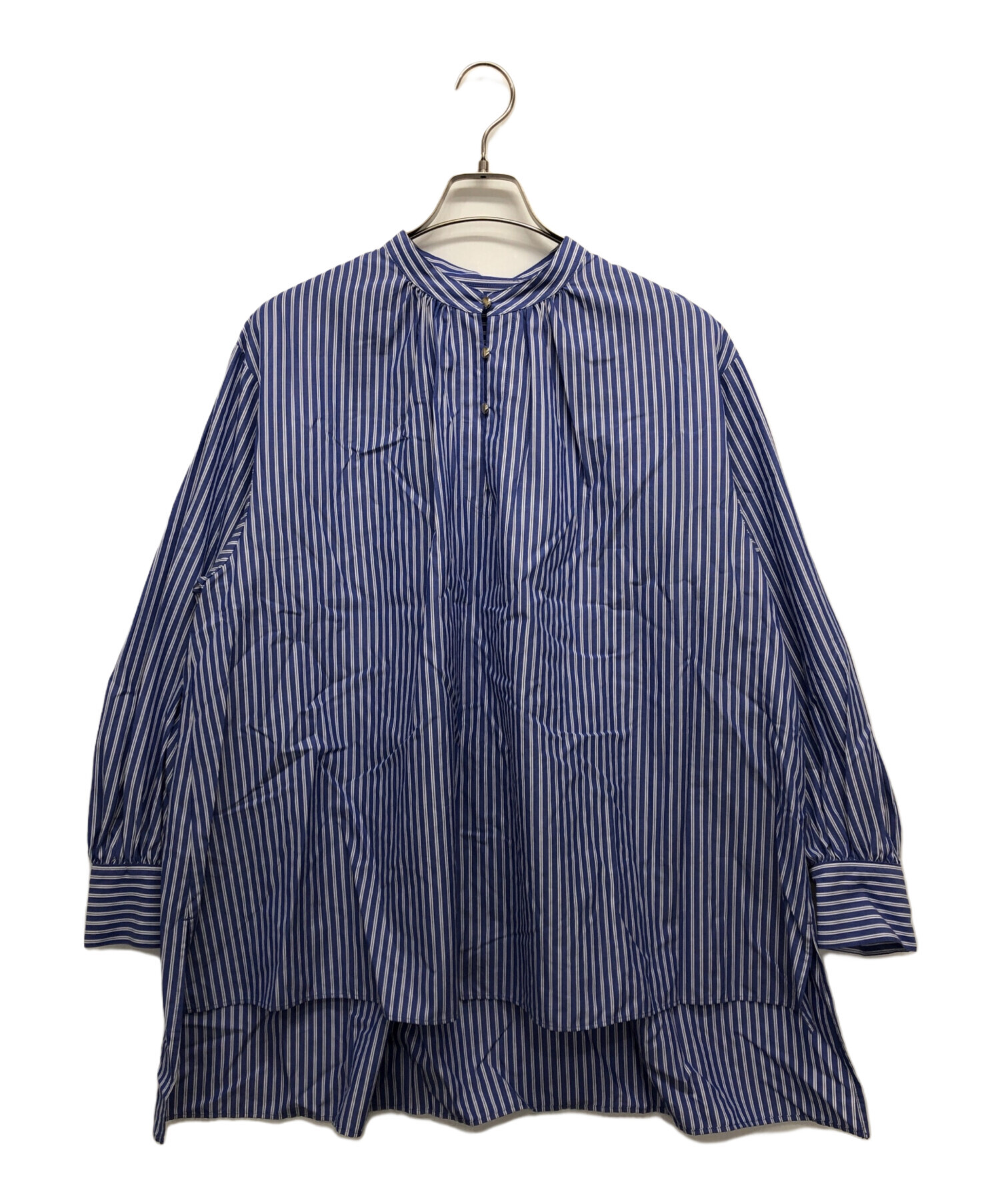 中古・古着通販】ANAYI (アナイ) ブロードギャザーチュニックブラウス