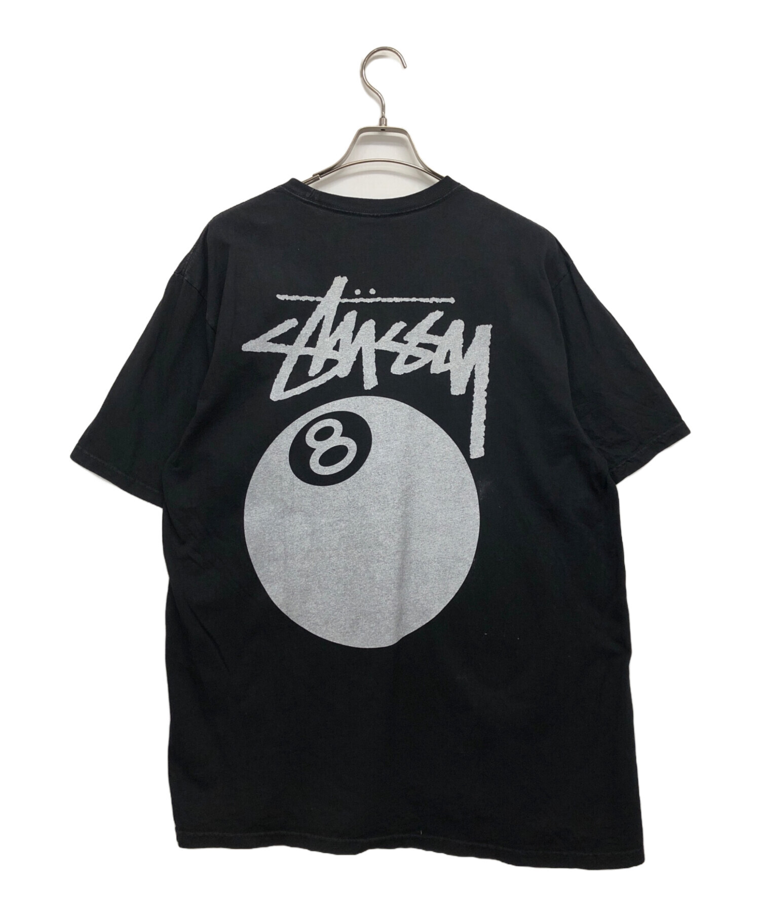 中古・古着通販】stussy (ステューシー) 8 BALL TEE ブラック サイズ:L 