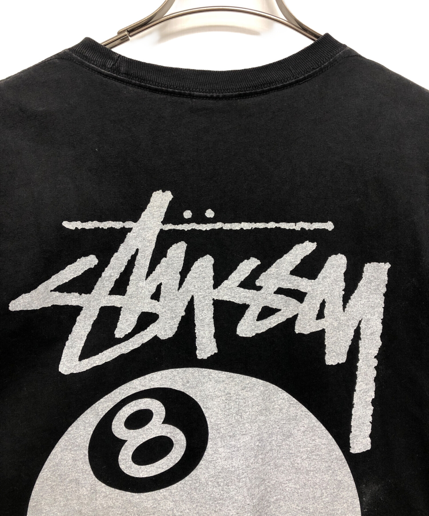中古・古着通販】stussy (ステューシー) 8 BALL TEE ブラック サイズ:L 