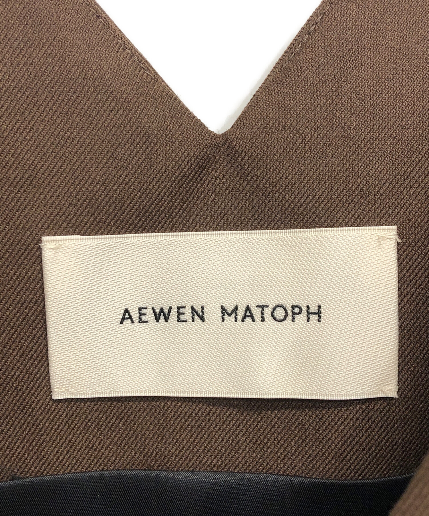 中古・古着通販】AEWEN MATOPH (イウエン マトフ) キャミソールベスト