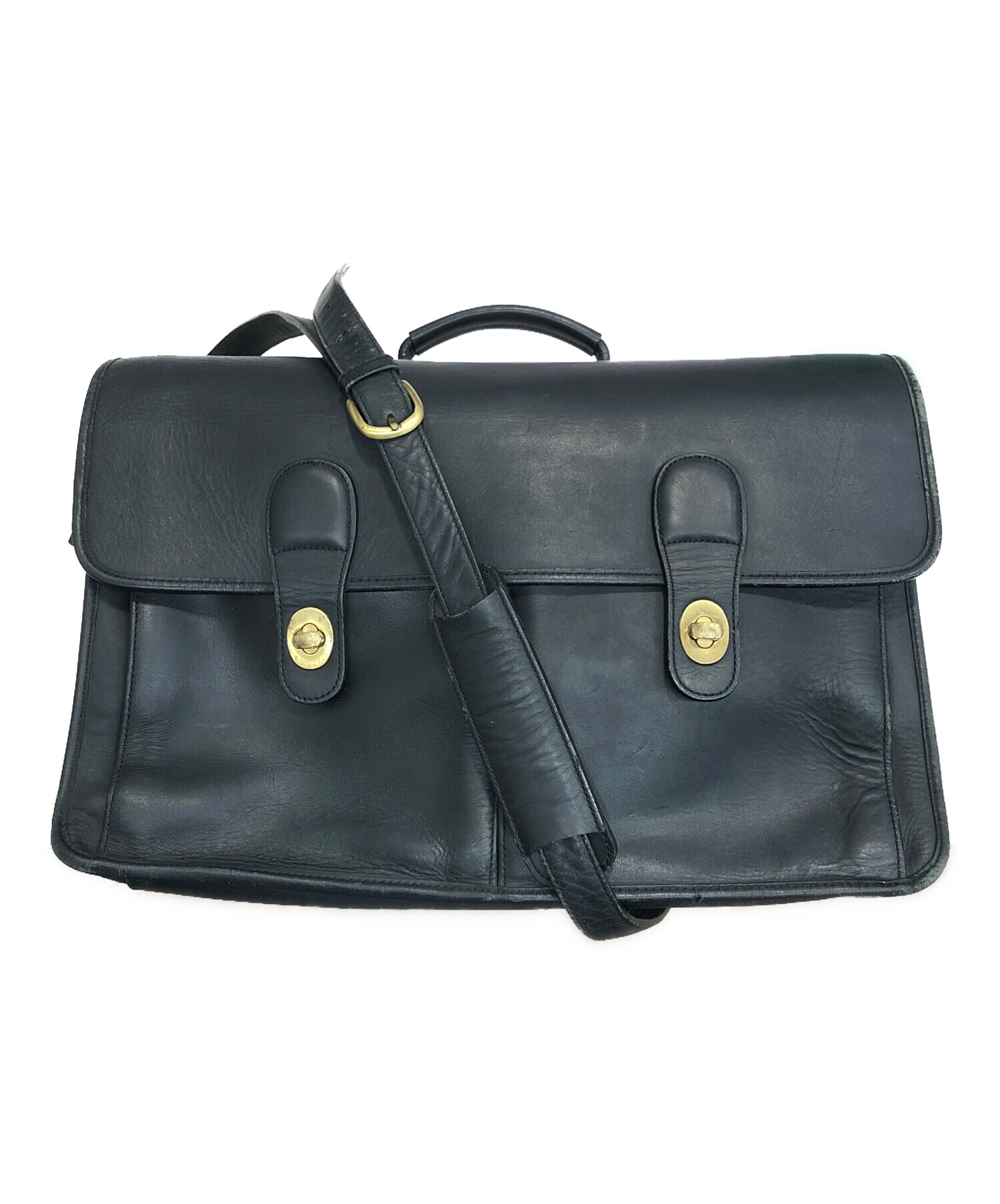 COACH(コーチ) ⁄ ブリーフケース⁄レザー⁄ブラック⁄2way Coach コーチ 