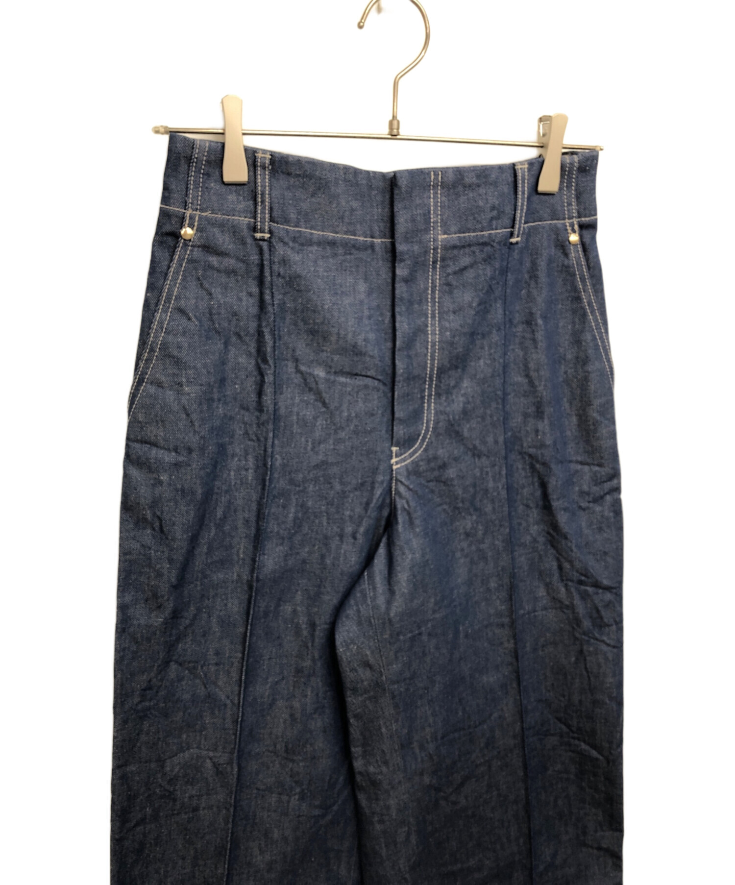 中古・古着通販】ebure (エブール) リアクティブデニムパンツ