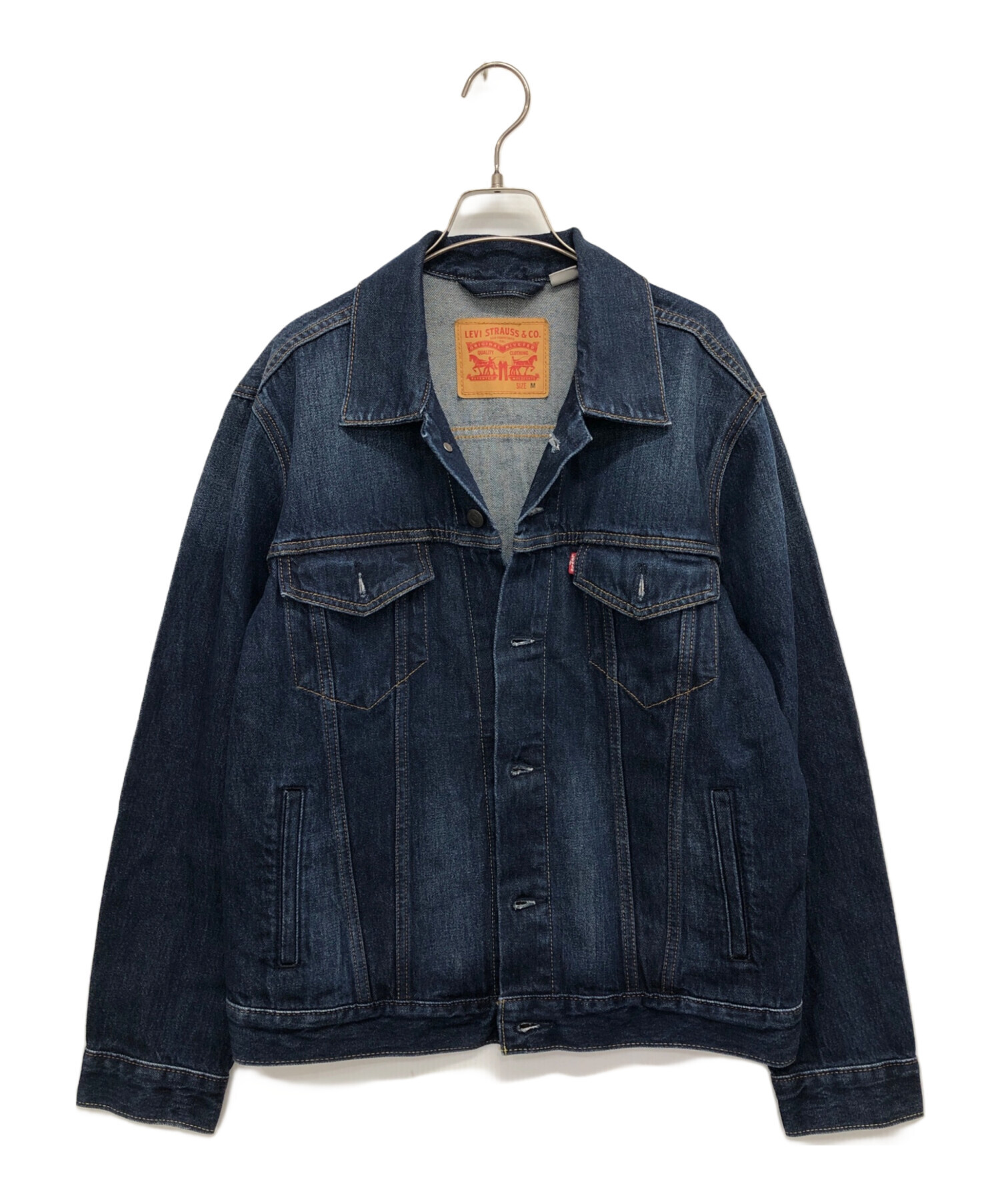 【極美品】リーバイス☆トラッカージャケット　インディゴ　ビッグサイズ　試着のみ 中古・古着通販】LEVI'S (リーバイス) デニムジャケット/トラッカー