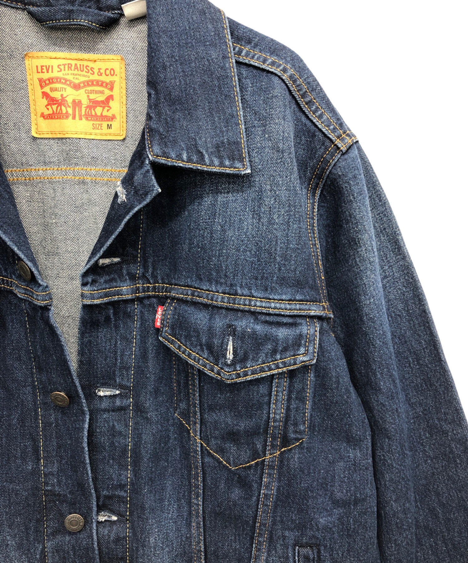 中古・古着通販】LEVI'S (リーバイス) デニムジャケット/トラッカー