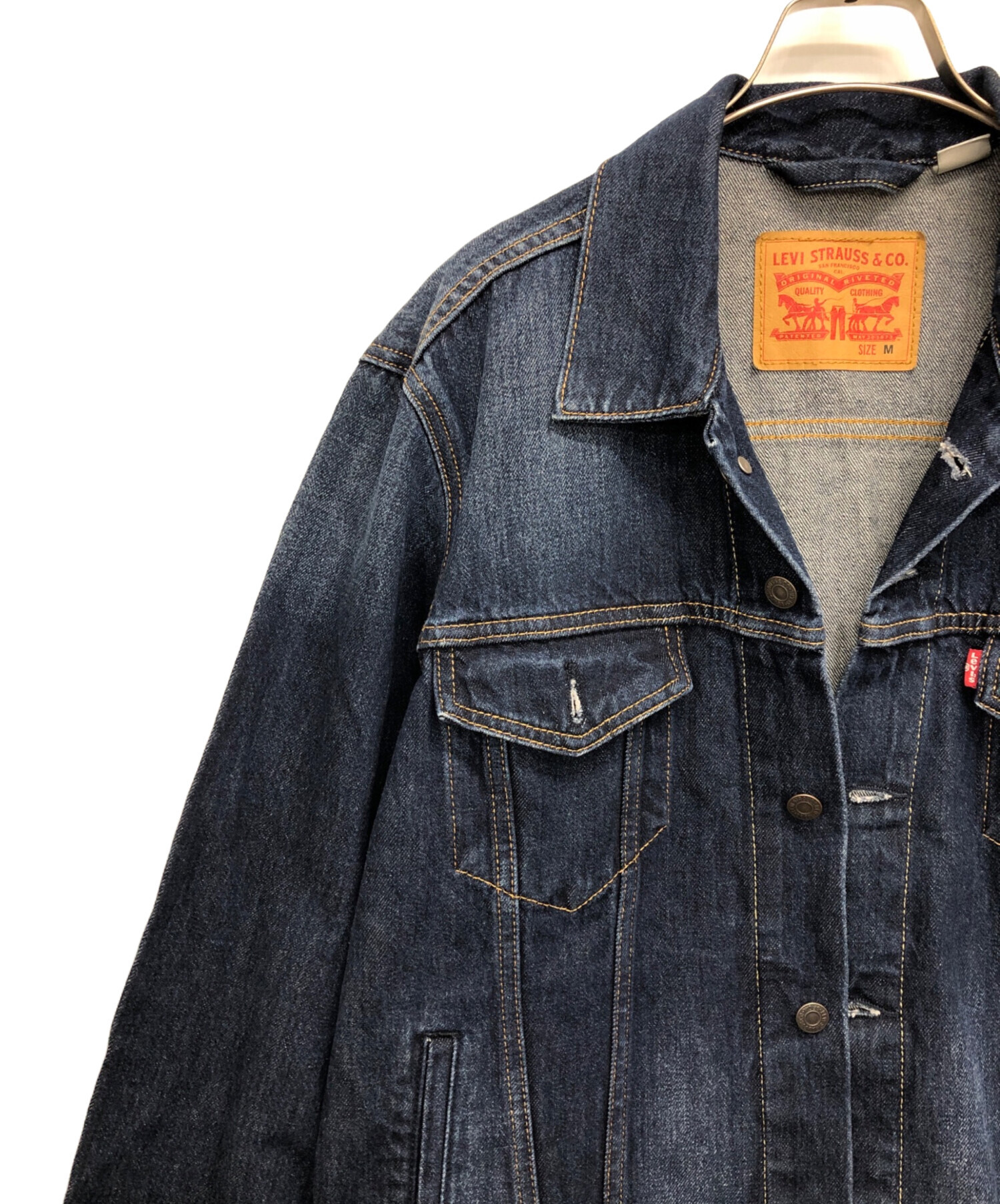 中古・古着通販】LEVI'S (リーバイス) デニムジャケット/トラッカー