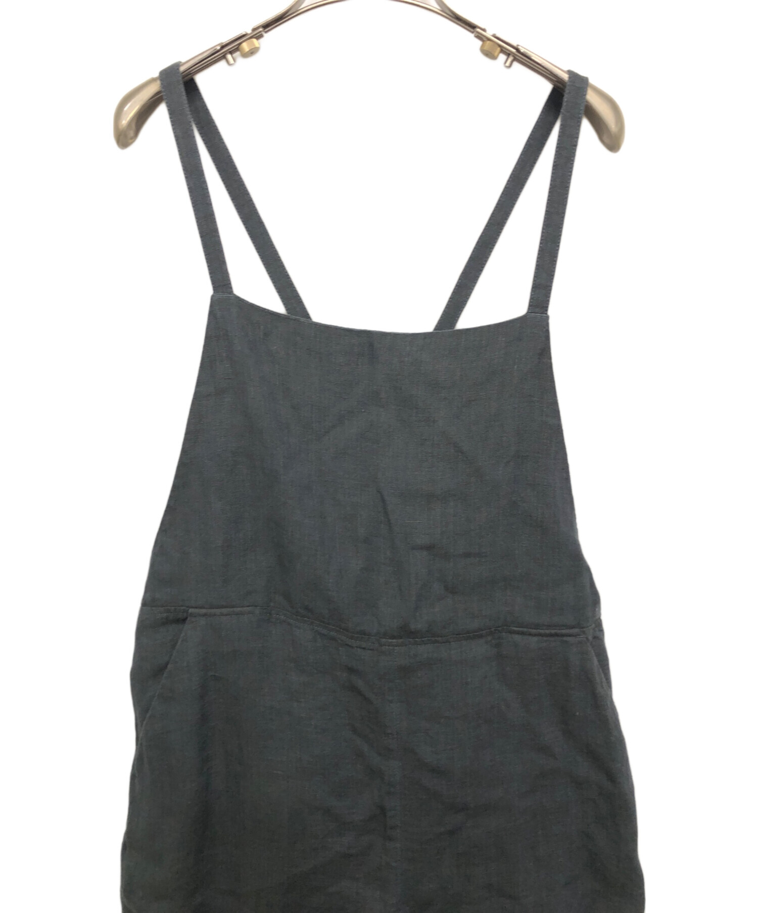 【新品】ジャーナルスタンダードレリューム　フレンチリネンサロペット　38 手洗い可 / No.14フレンチリネンサロペット38 ジャーナル