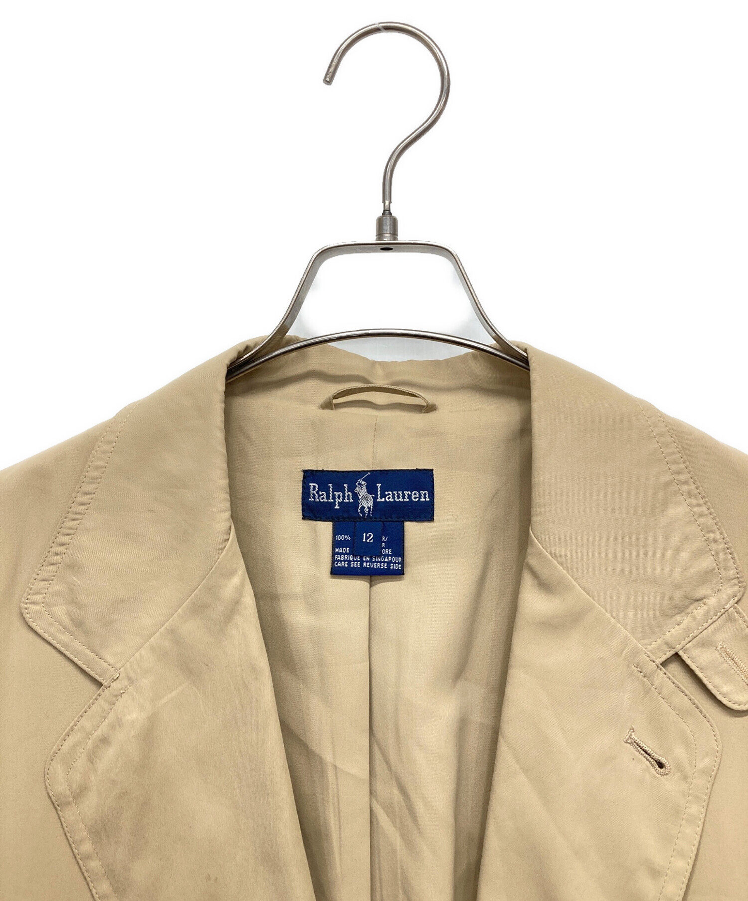 中古・古着通販】RALPH LAUREN (ラルフローレン) テーラードジャケット 