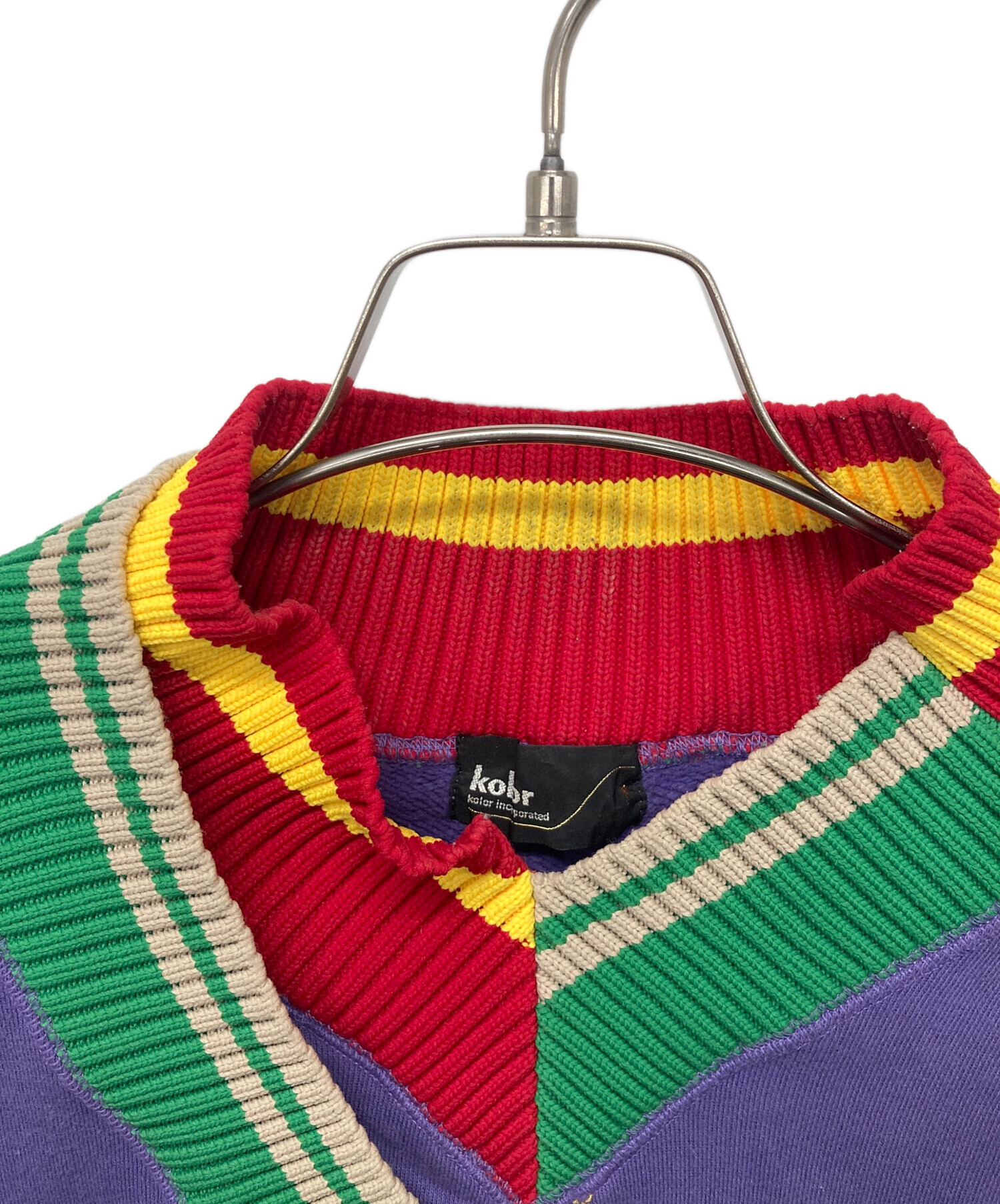 中古・古着通販】KOLOR (カラー) 襟ドッキングスウェット パープル