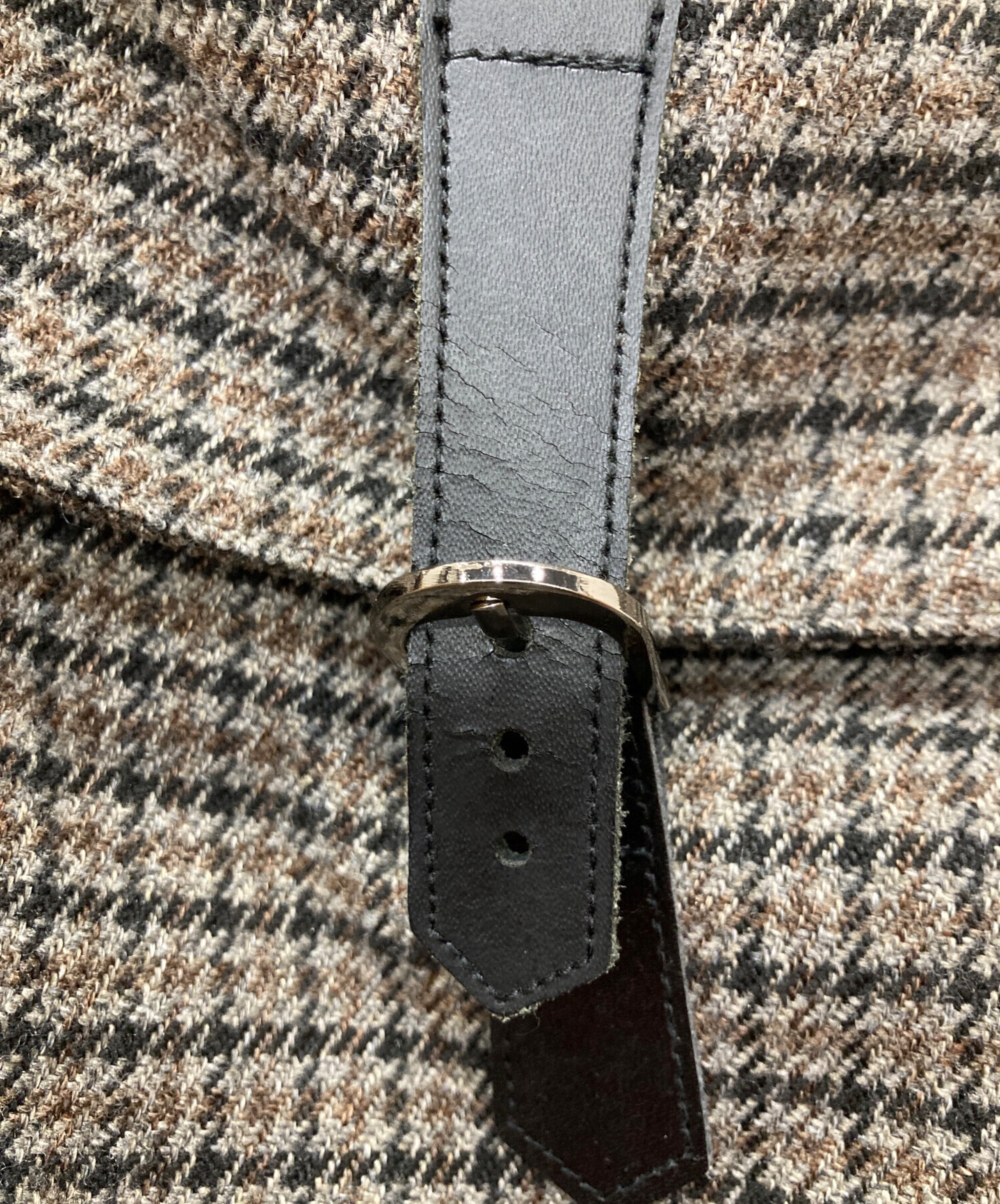 中古・古着通販】kooi (コーイ) MULTI-COLOR CHECK DUFFLE COAT