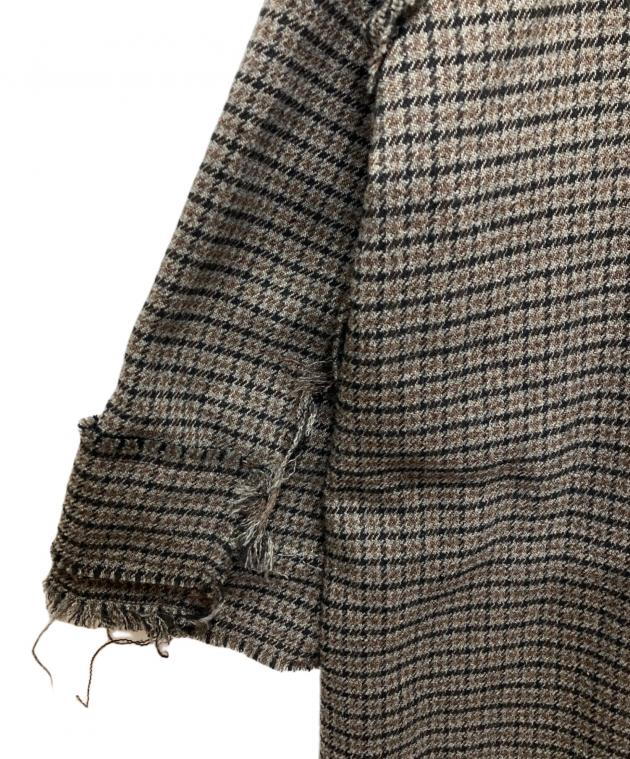 中古・古着通販】kooi (コーイ) MULTI-COLOR CHECK DUFFLE COAT