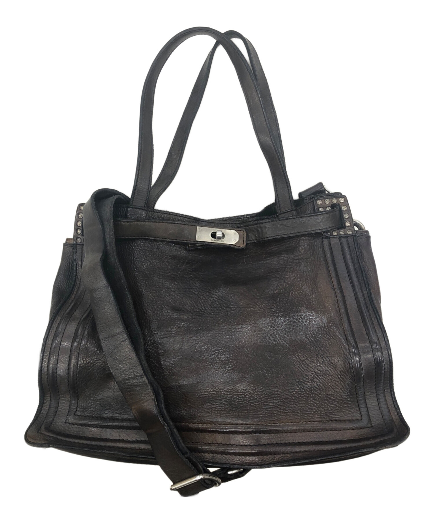 中古・古着通販】campomaggi (カンポマッジ) Shopping Bag/レザー 
