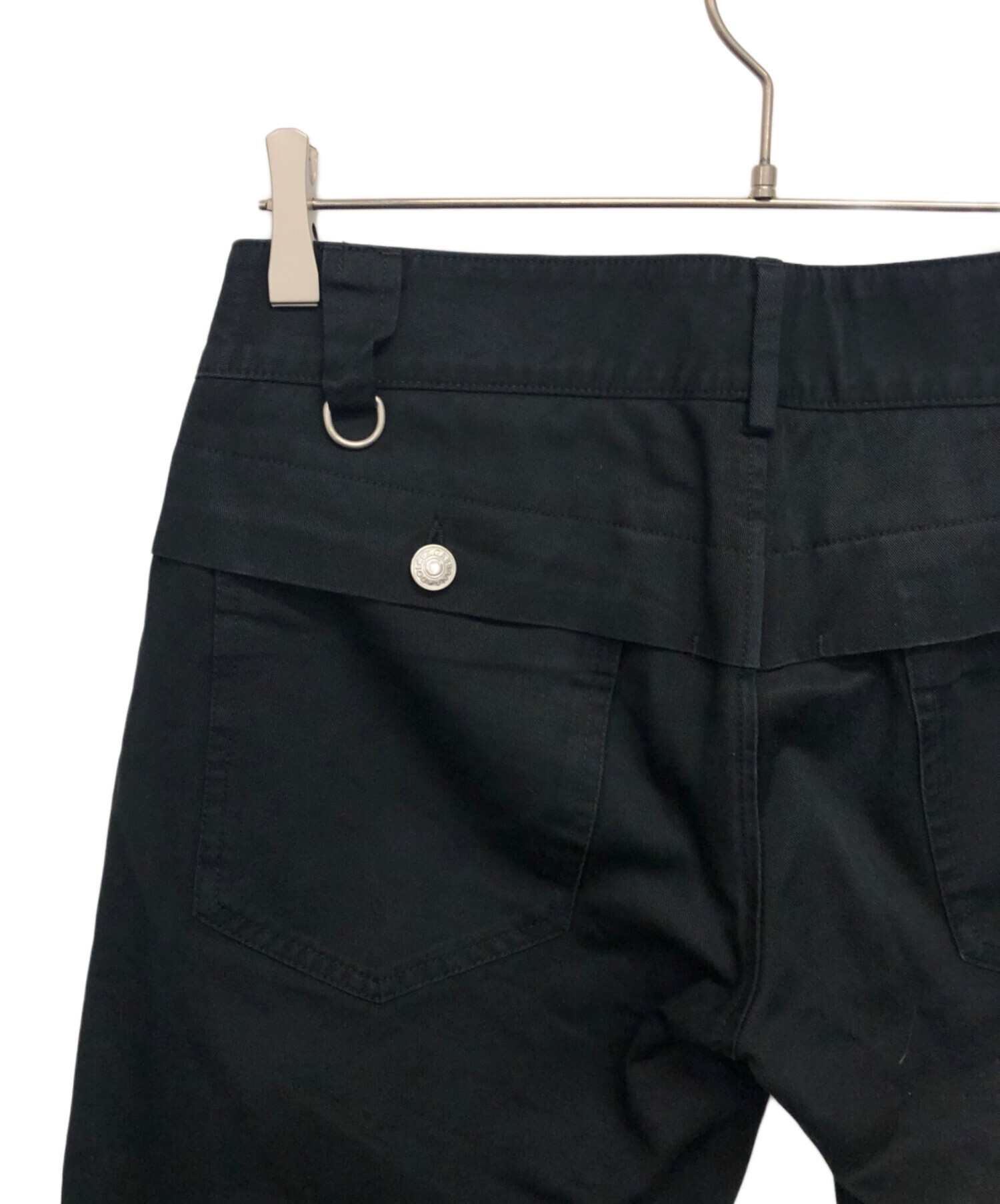 DOLCE＆GABBANA ローライズ マルチポケットパンツ　46 黒 中古・古着通販】DOLCE & GABBANA (ドルチェ＆ガッバーナ) マルチ