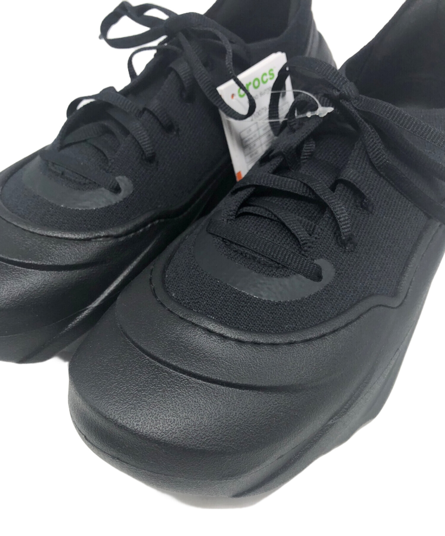 中古・古着通販】crocs (クロックス) ECHO SURGE ブラック サイズ:26 