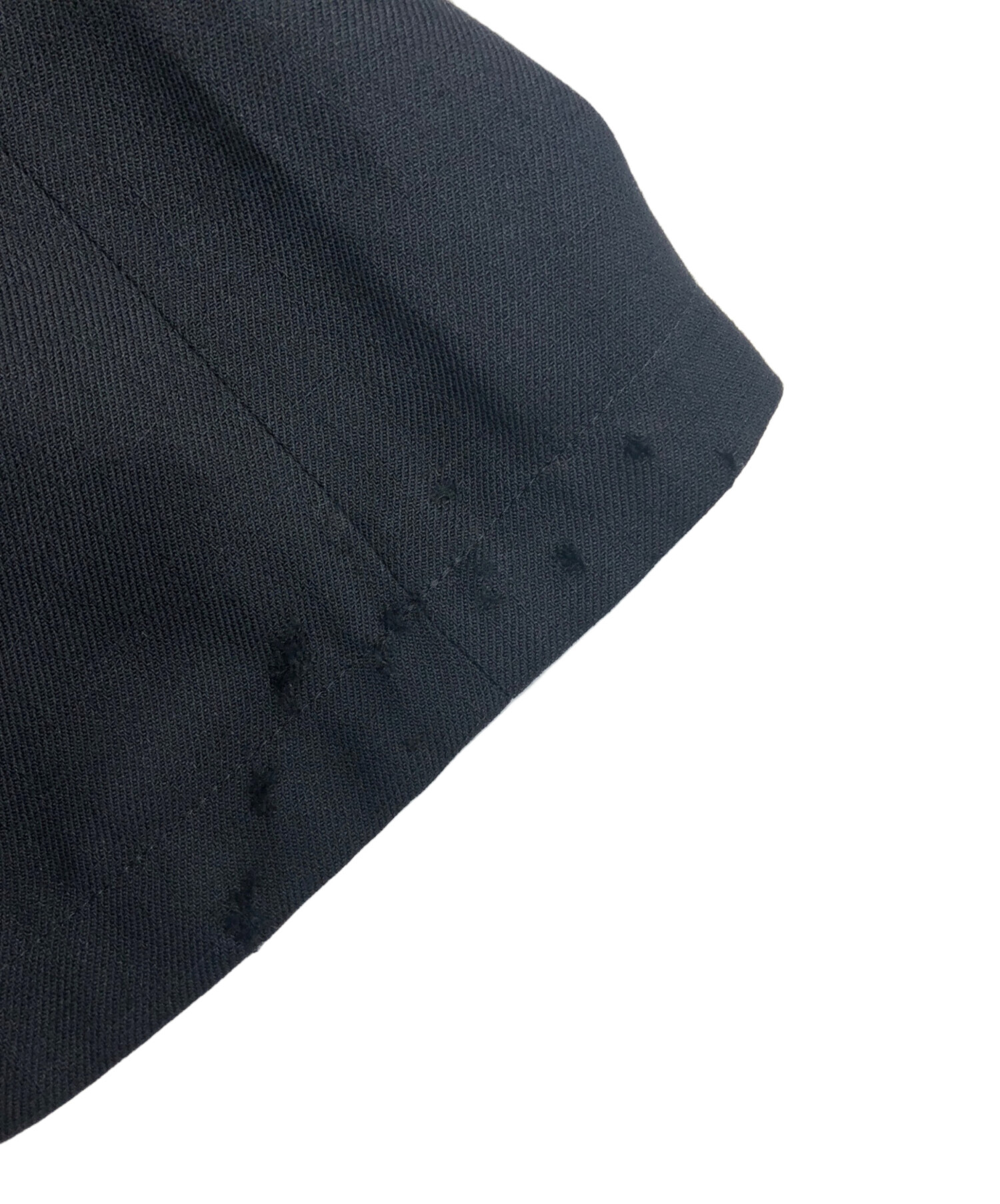 中古・古着通販】ANCELLM (アンセルム) DAMAGE WOOL 2TUCK SLACKS