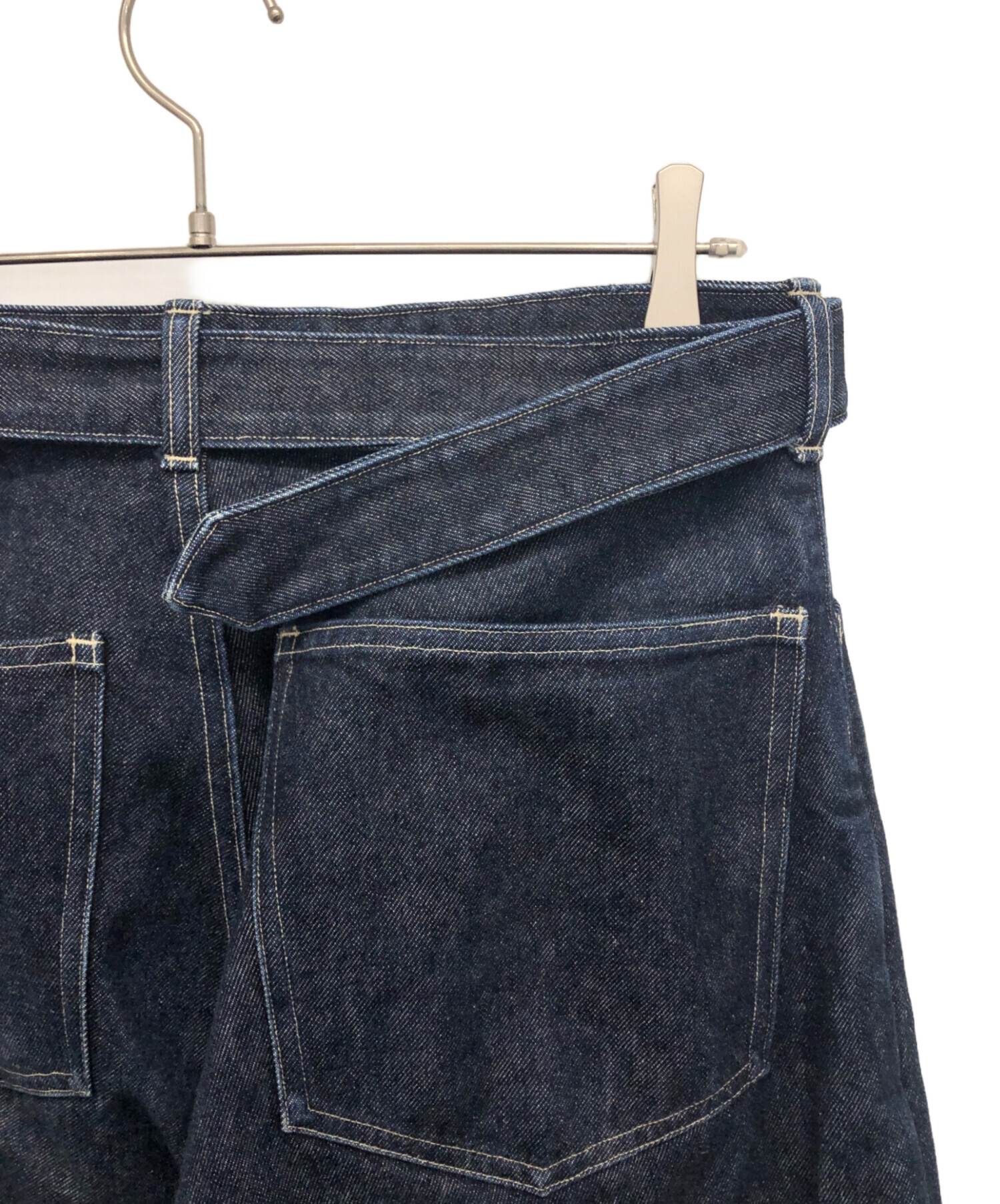 中古・古着通販】BLURHMS (ブラームス) Selvage Denim Long Belted 