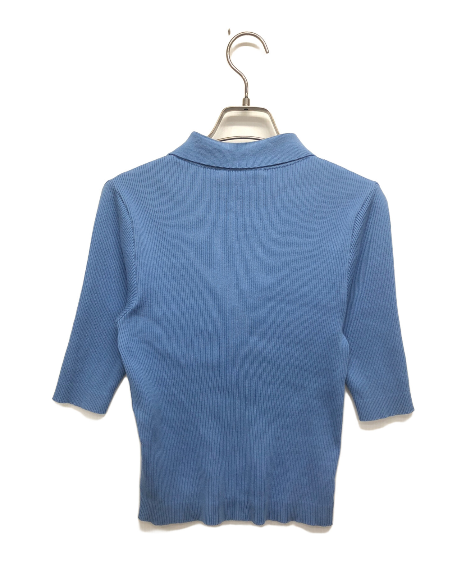 中古・古着通販】AURALEE (オーラリー) GIZA HIGH GAUGE RIB KNIT POLO 