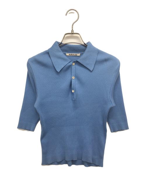 中古・古着通販】AURALEE (オーラリー) GIZA HIGH GAUGE RIB KNIT POLO