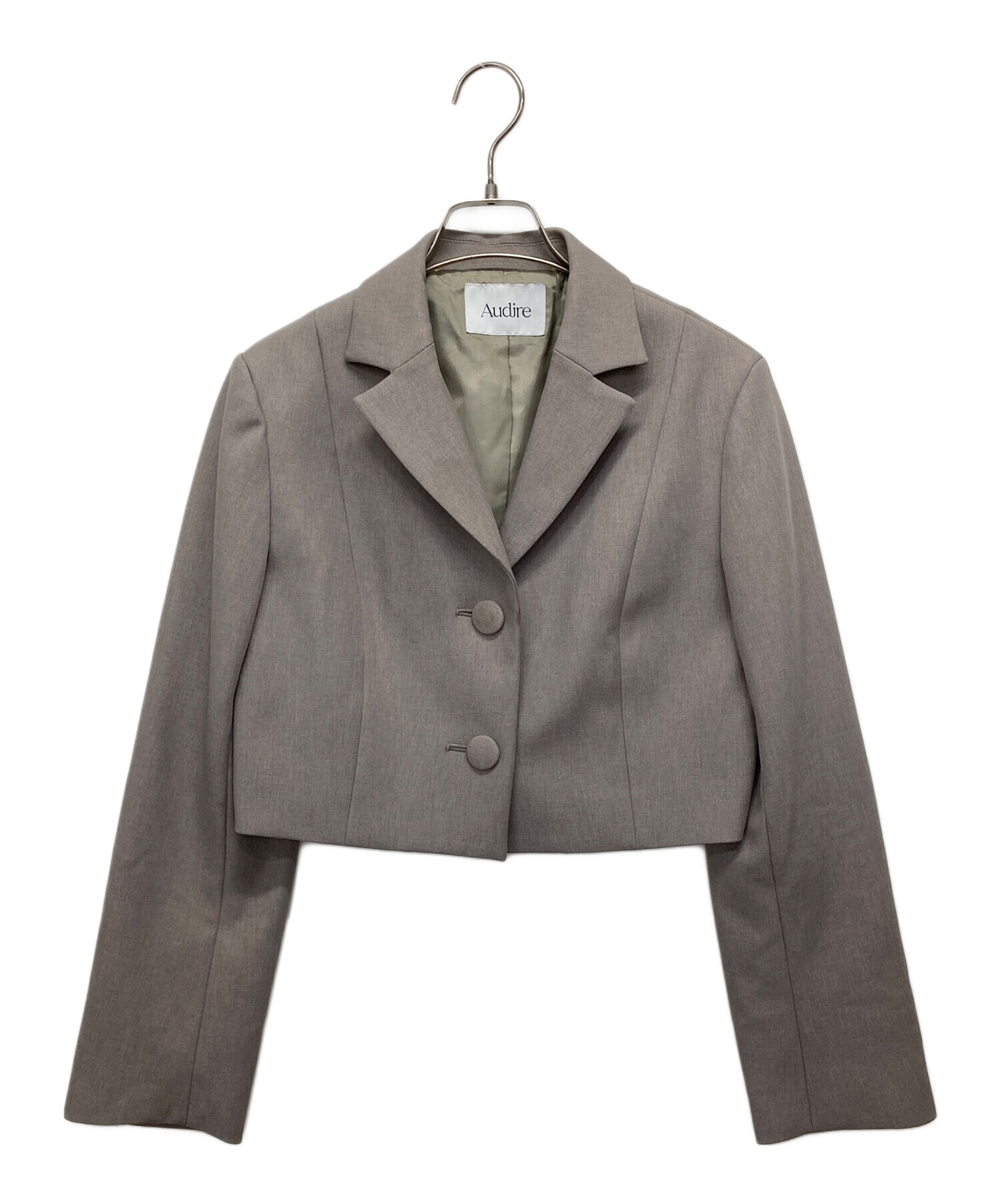 中古・古着通販】audire (アウディーレ) Noble short jacket グレー 