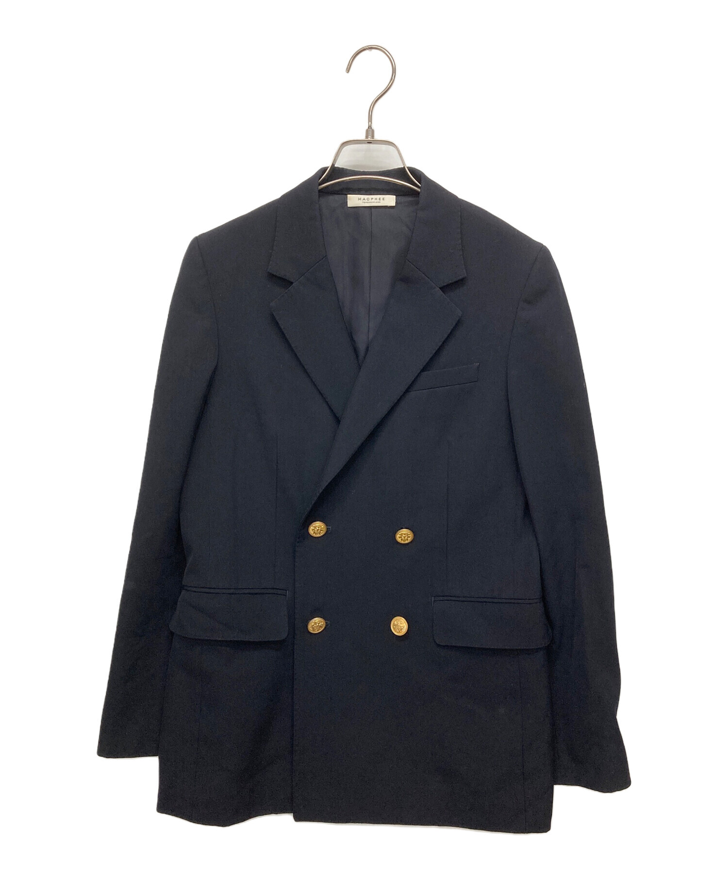 中古・古着通販】MACPHEE (マカフィー) ウールギャバジン ダブル 