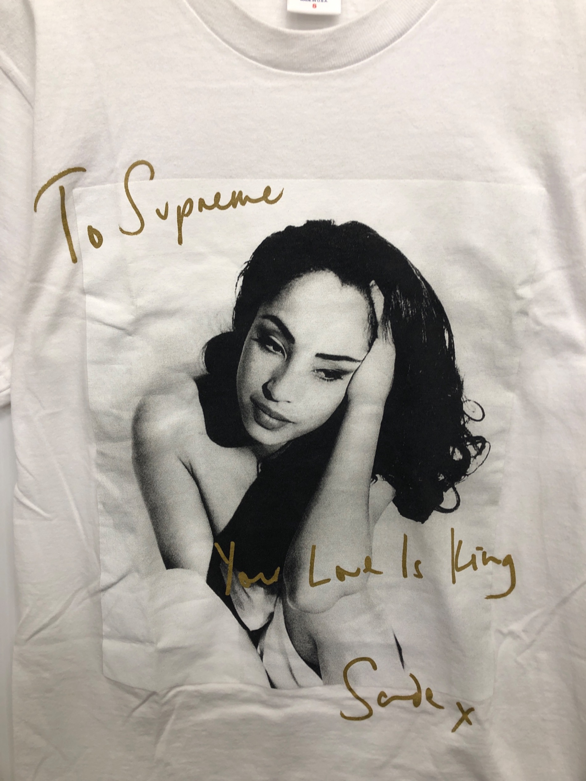 中古・古着通販】SUPREME (シュプリーム) SADE TEE ホワイト サイズ:S