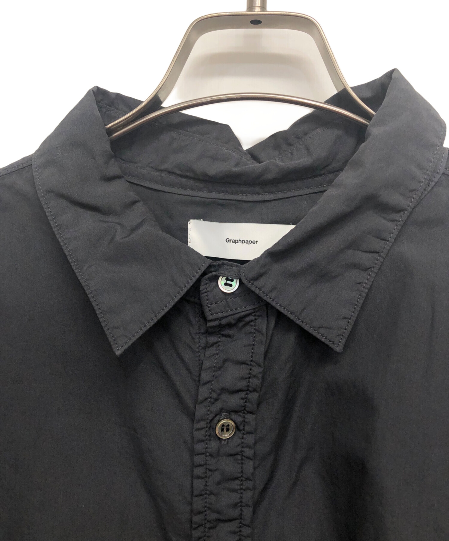 graphpaper ×isness Garment Dyed Tuck グレー 【公式通販】