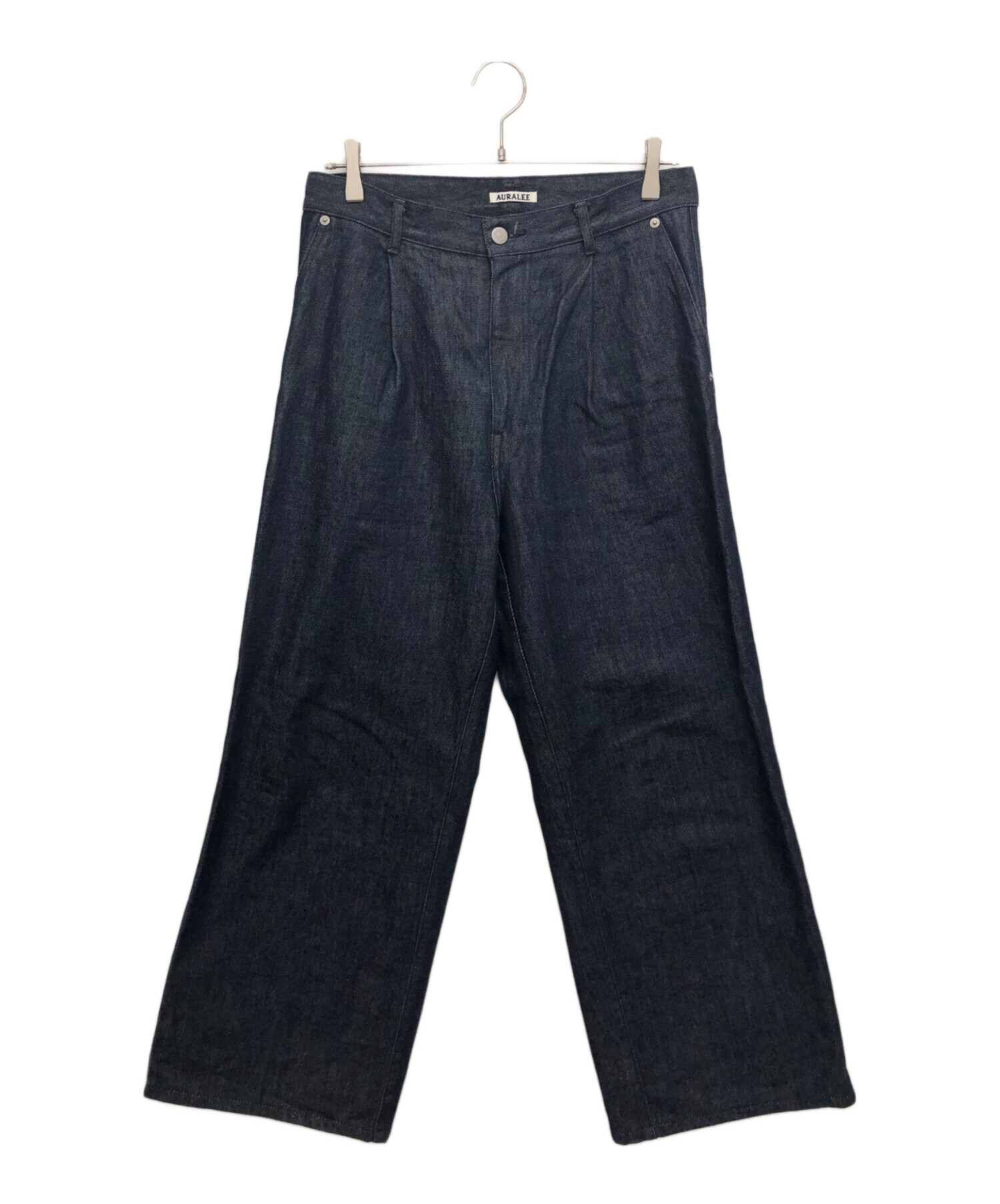 中古・古着通販】AURALEE (オーラリー) HARD TWIST DENIM WIDE SLACKS 