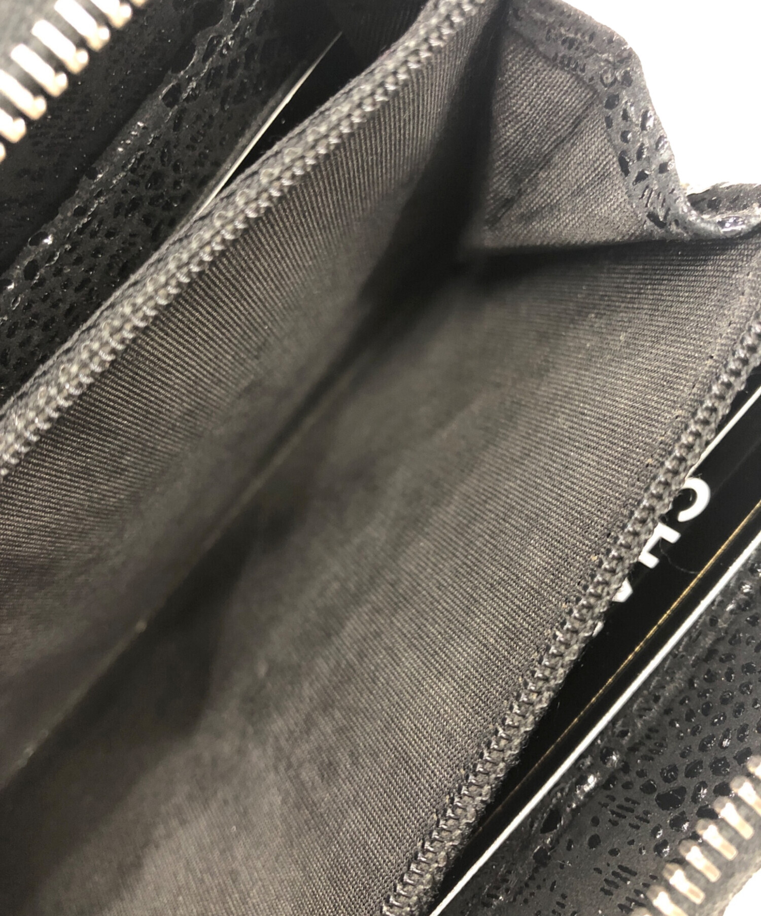 シャネル 長財布 レース ゴートスキン 中古・古着通販】CHANEL (シャネル) レースイズモアゴートスキン