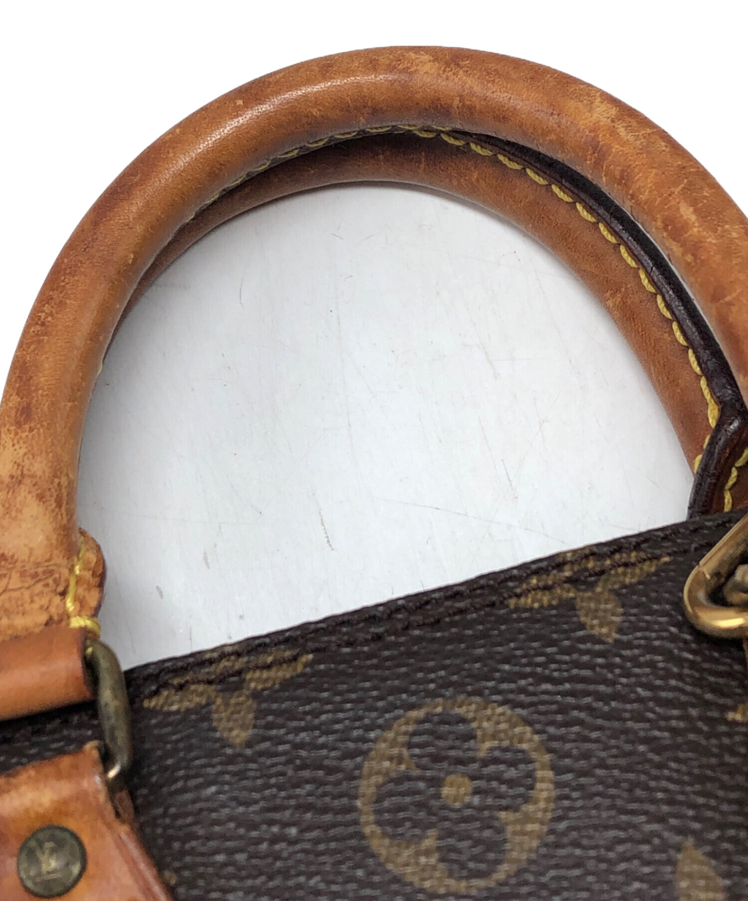 LV ブラウン ショルダーバッグ/ハンドバッグ 中古・古着通販】LOUIS VUITTON (ルイ ヴィトン) ショルダーバッグ