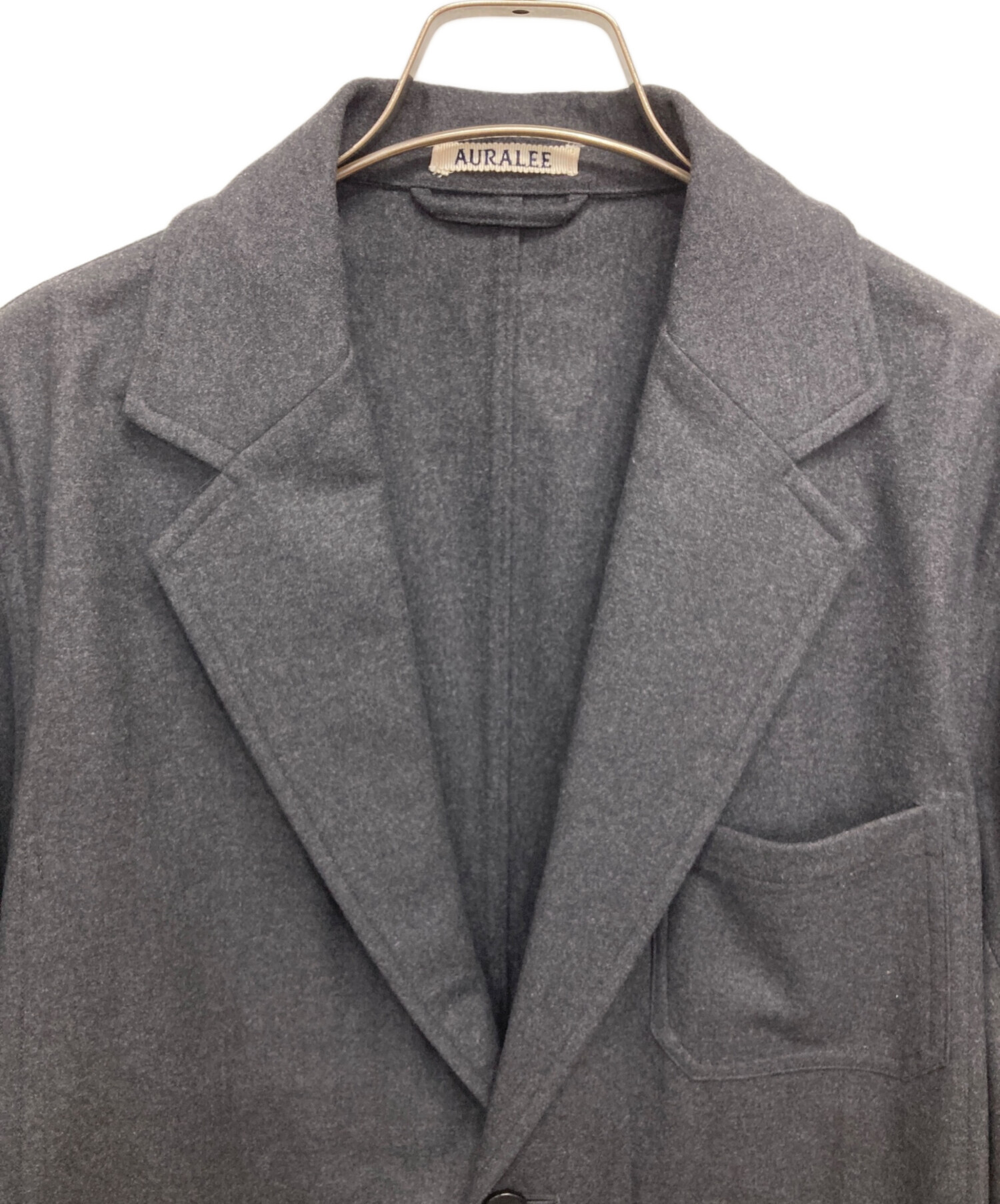 中古・古着通販】AURALEE (オーラリー) WOOL FULLING FLANNEL JACKET 