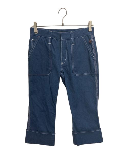 中古・古着通販】Chloe (クロエ) クロップドデニムパンツ インディゴ