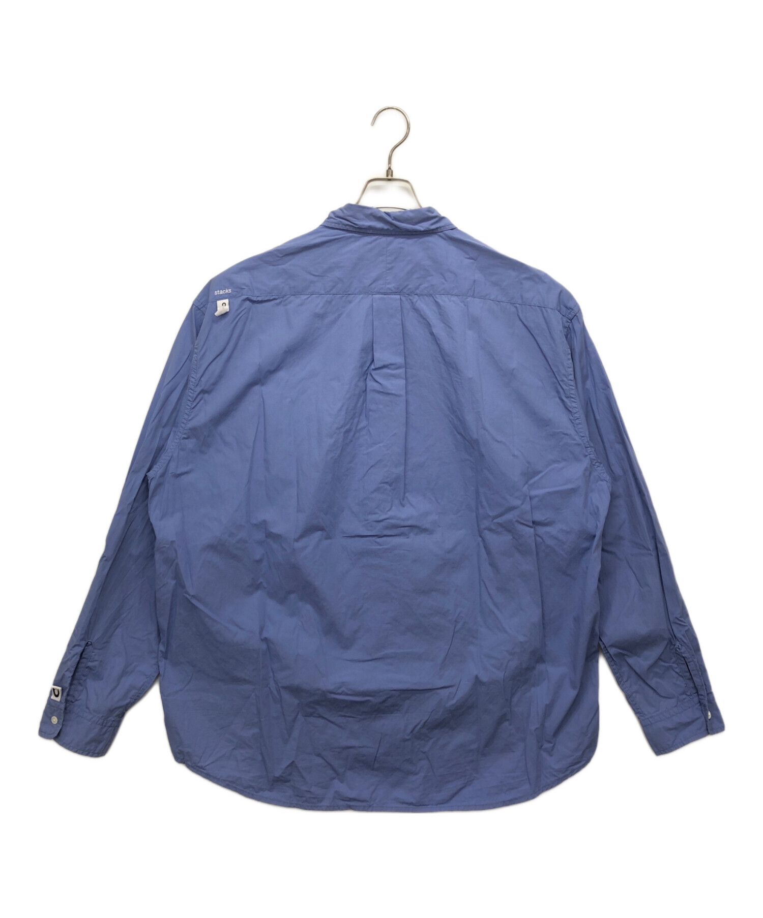 中古・古着通販】CAHLUMN (カウラム) 長袖コットンシャツ ブルー