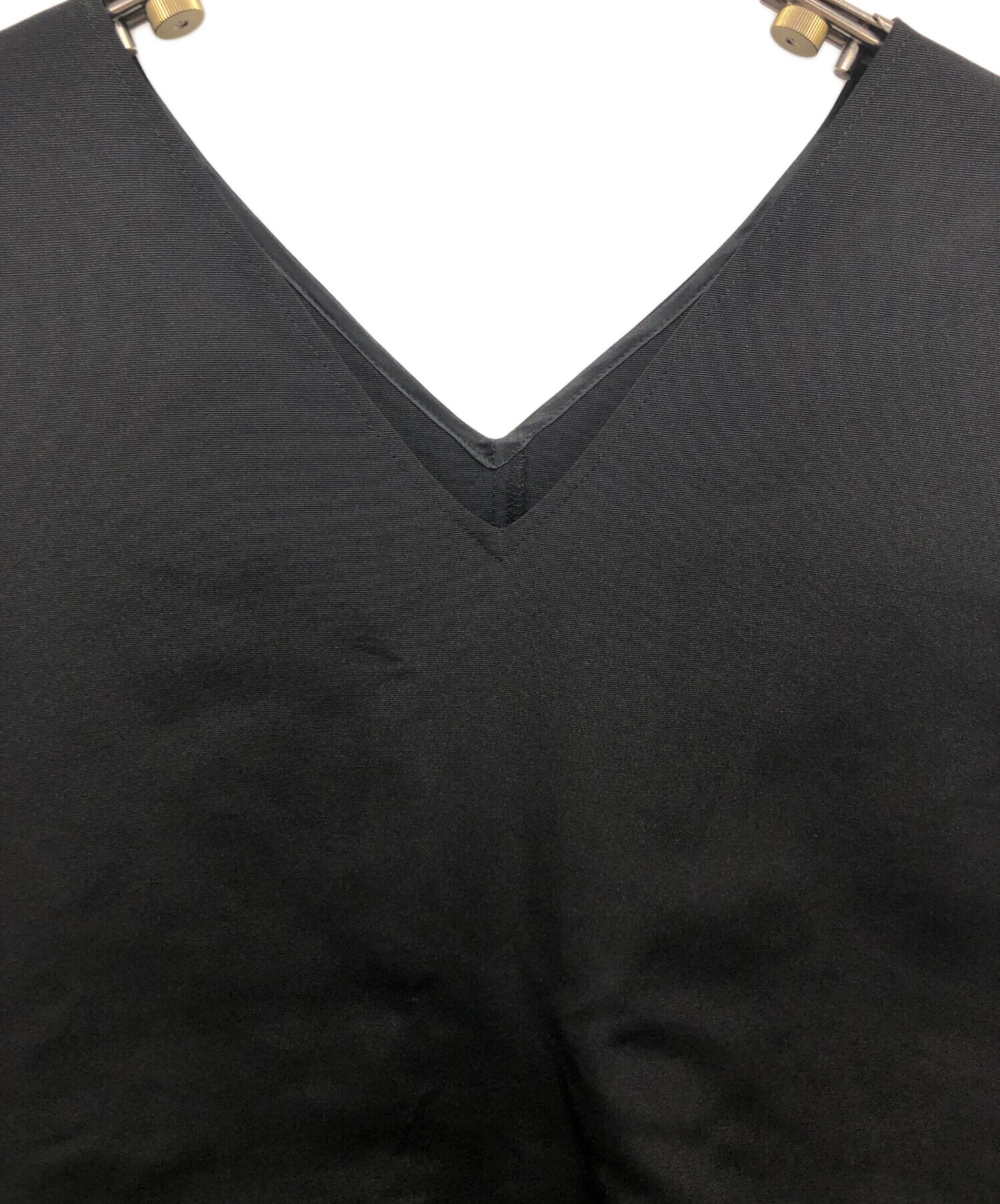 中古・古着通販】#Newans (ハッシュニュアンス) フリルヘムジレ 