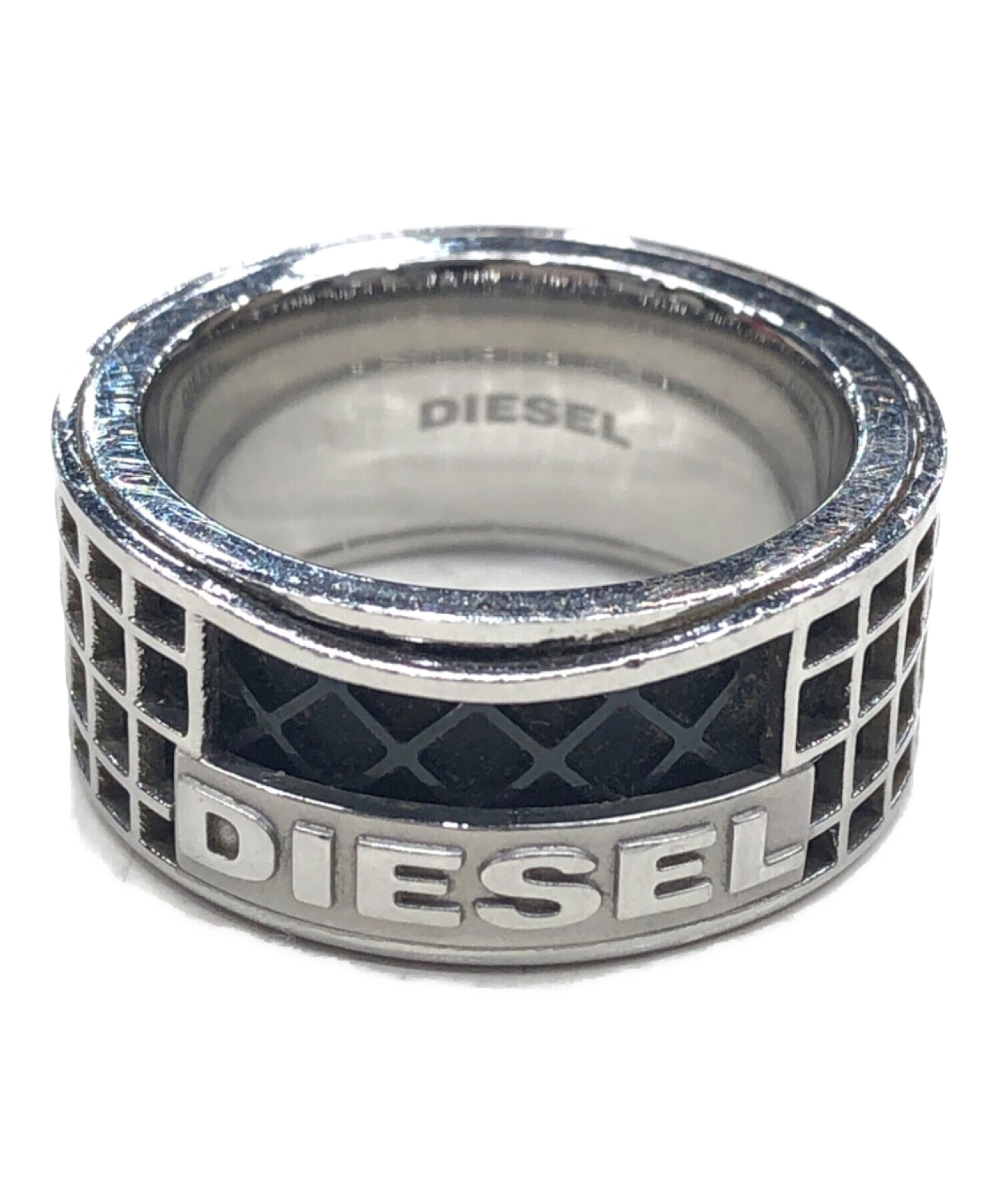 中古・古着通販】DIESEL (ディーゼル) リング シルバー サイズ:15号 