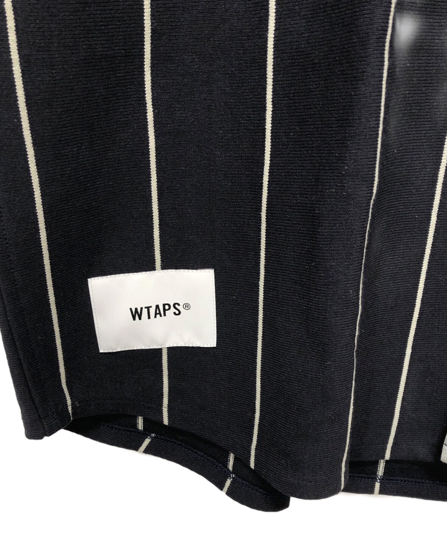 WTAPS ベースボールシャツ ブラック サイズ04 中古・古着通販】WTAPS (ダブルタップス) LEAGUE／ベースボールシャツ