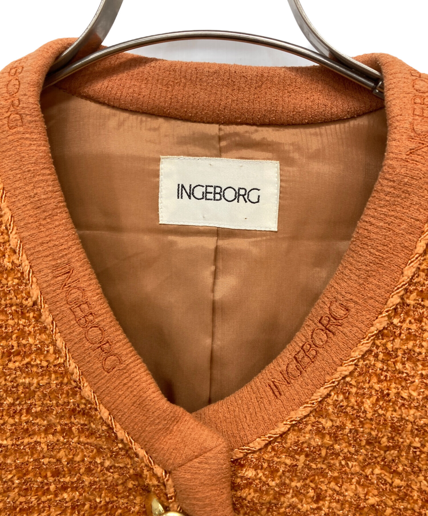 中古・古着通販】INGEBORG (インゲボルグ) ツイードセットアップ