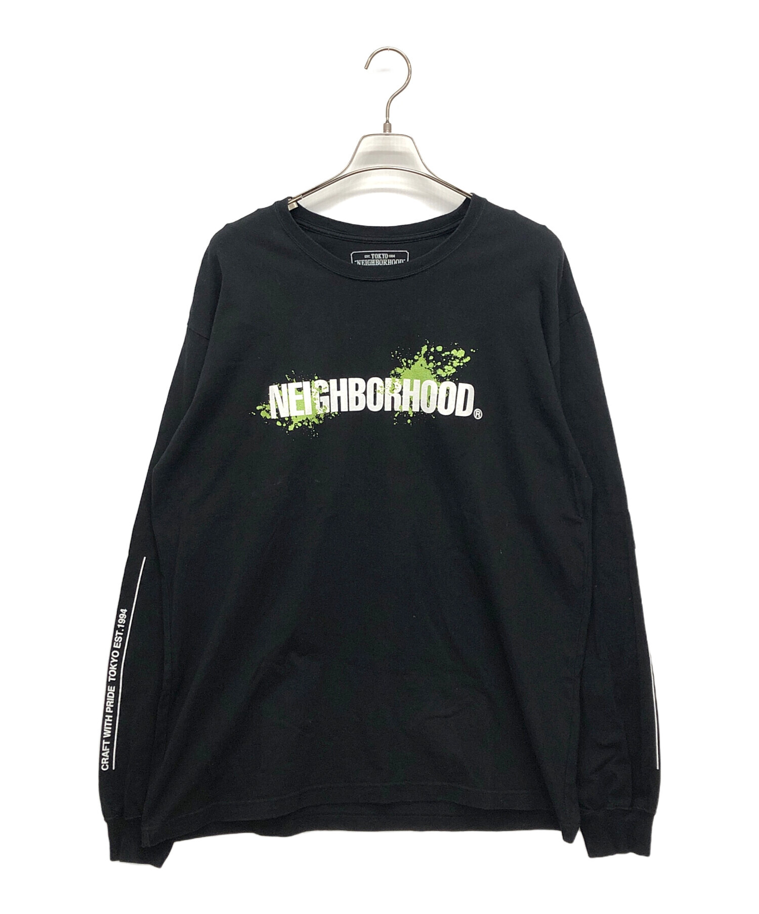 中古・古着通販】NEIGHBORHOOD (ネイバーフッド) カットソー ブラック 