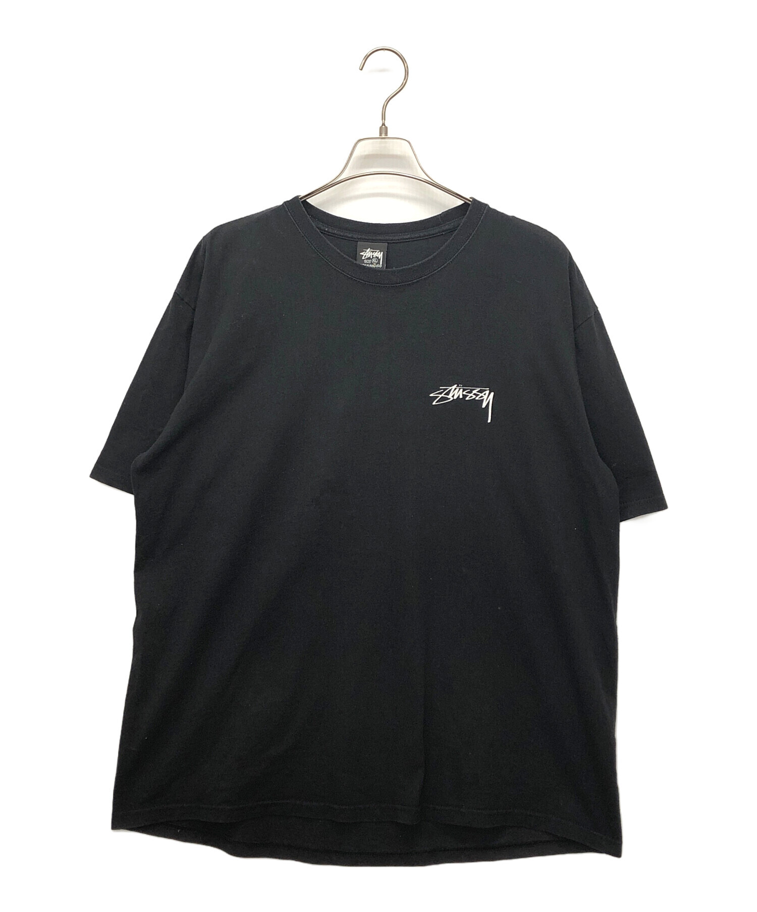中古・古着通販】stussy (ステューシー) Tシャツ ブラック サイズ:XL