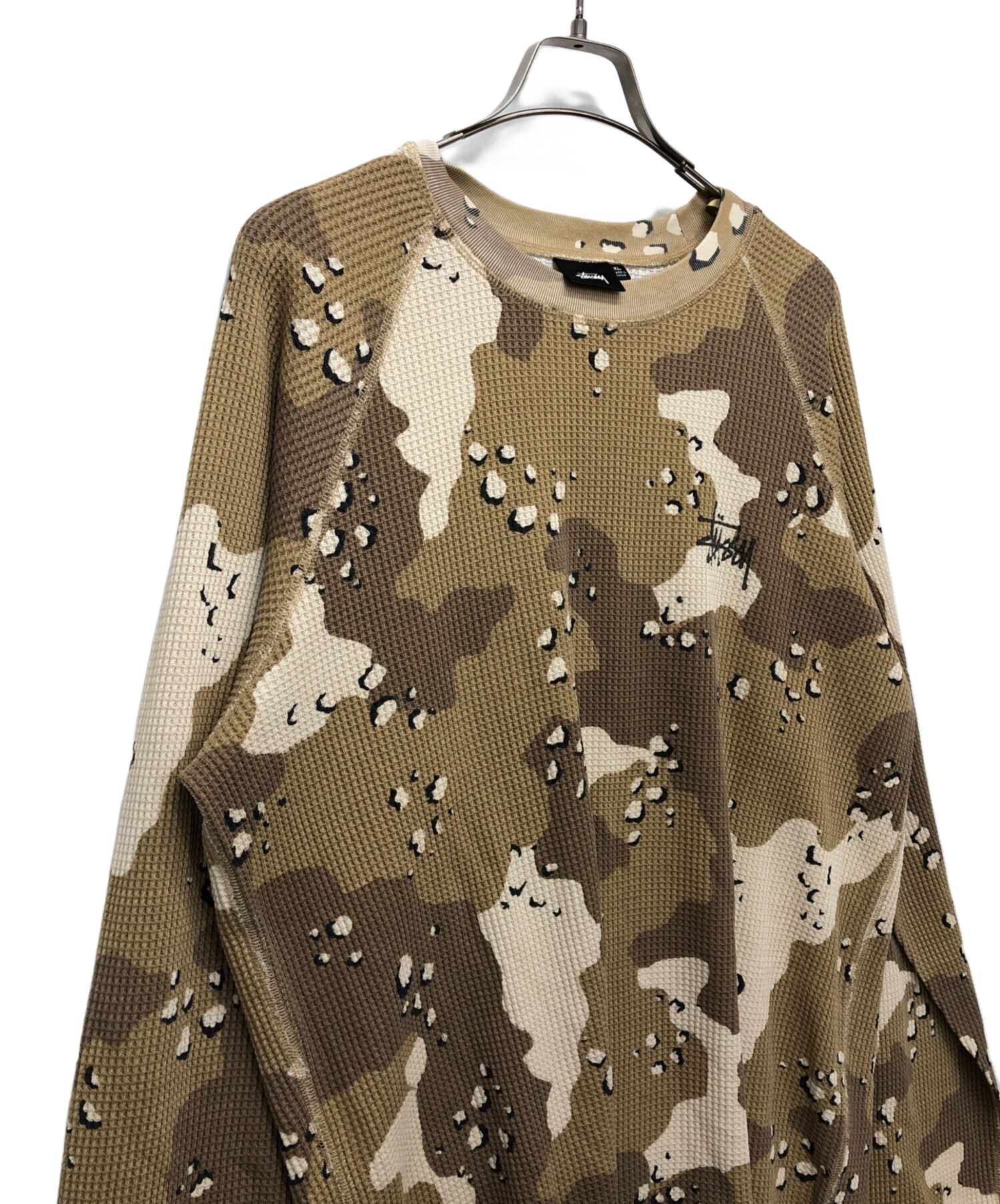 中古・古着通販】stussy (ステューシー) Raglan Thermal Long Sleeve