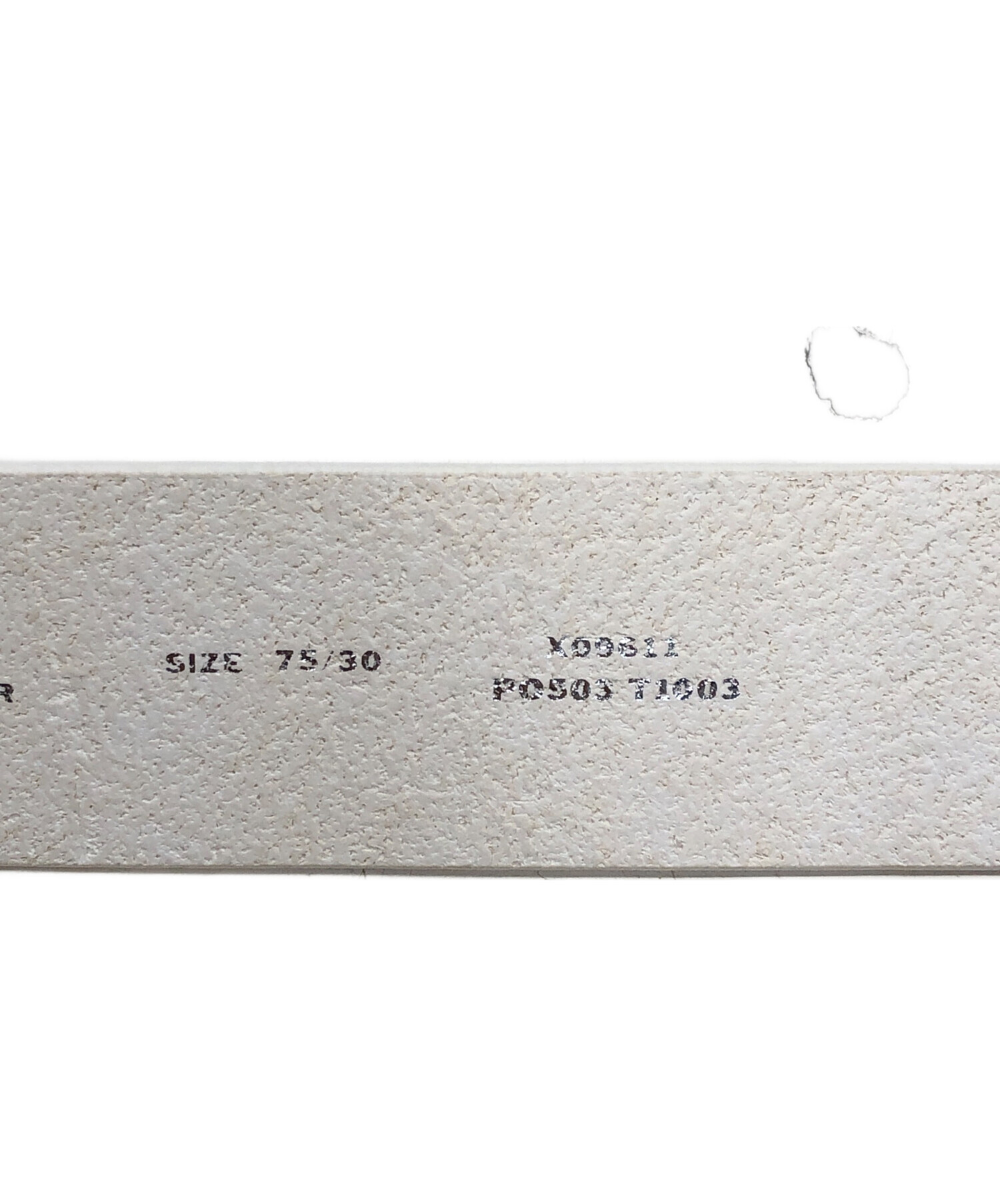 中古・古着通販】DIESEL (ディーゼル) ビジュークリスタルレザーベルト