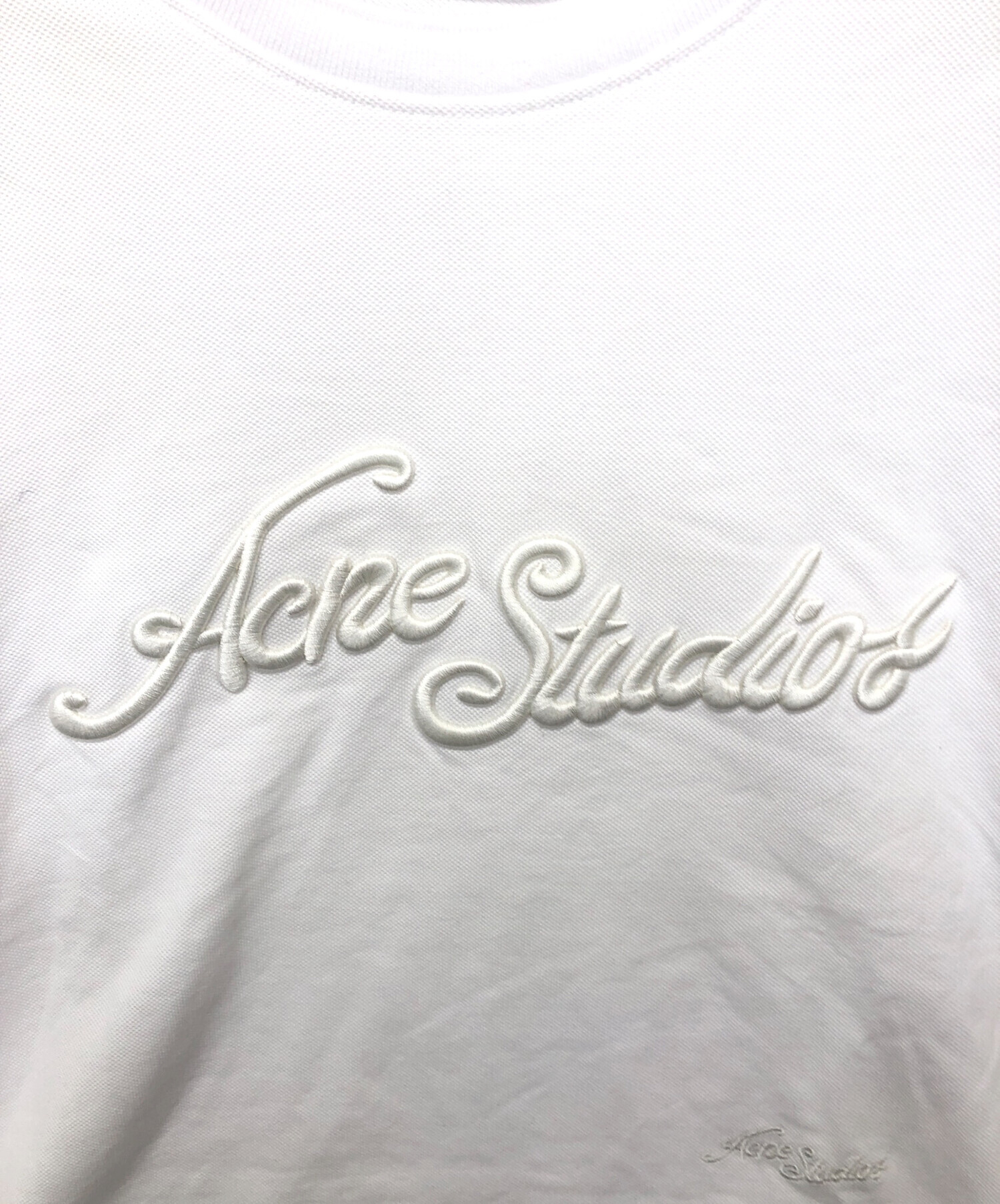 中古・古着通販】Acne studios (アクネ ストゥディオス) ロゴTシャツ