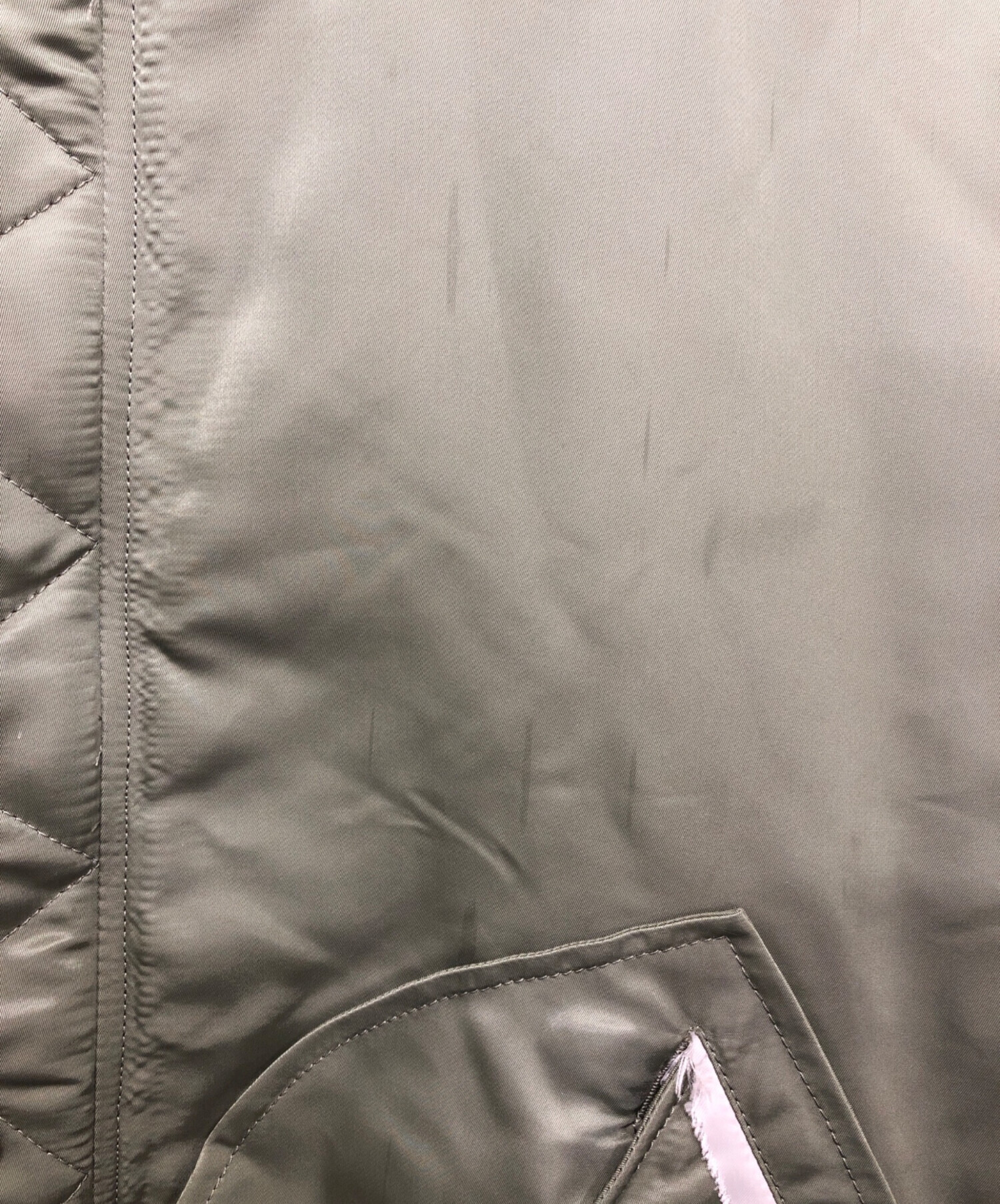 中古・古着通販】DISCOVERED (ディスカバード) CROCHET SLEEEVE MA-1