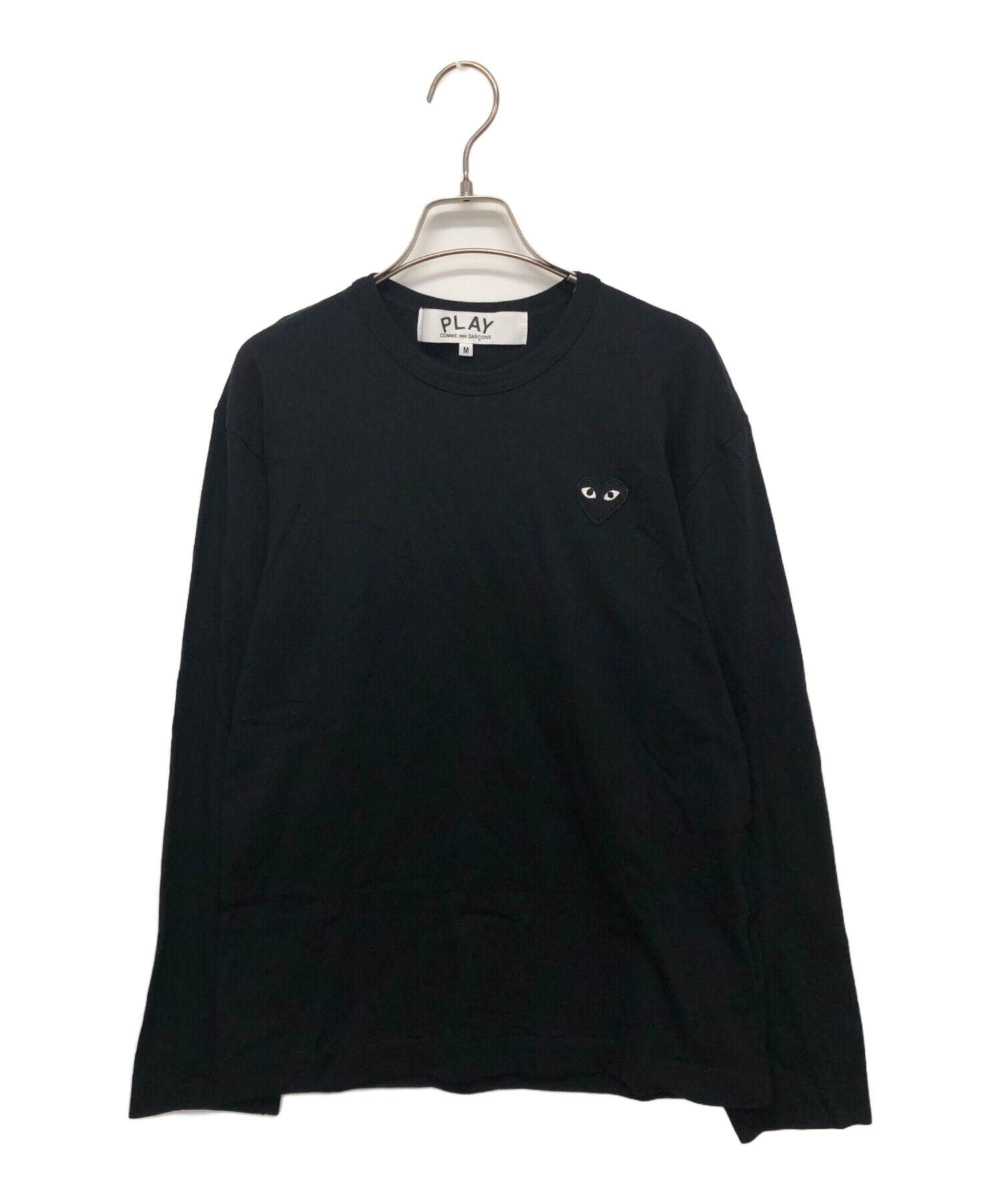 COMME des GARÇONS ロゴ長袖カットソー ロンT ホワイト des COMME