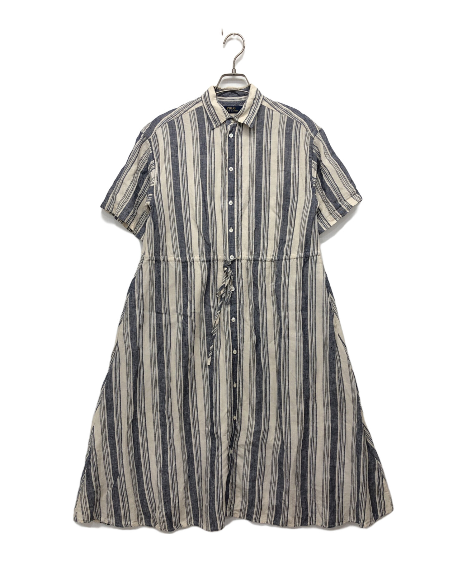 【新品未使用】Polo Ralph Lauren リネン ワンピース ベージュ 中古・古着通販】POLO RALPH LAUREN (ポロ・ラルフローレン) リネン