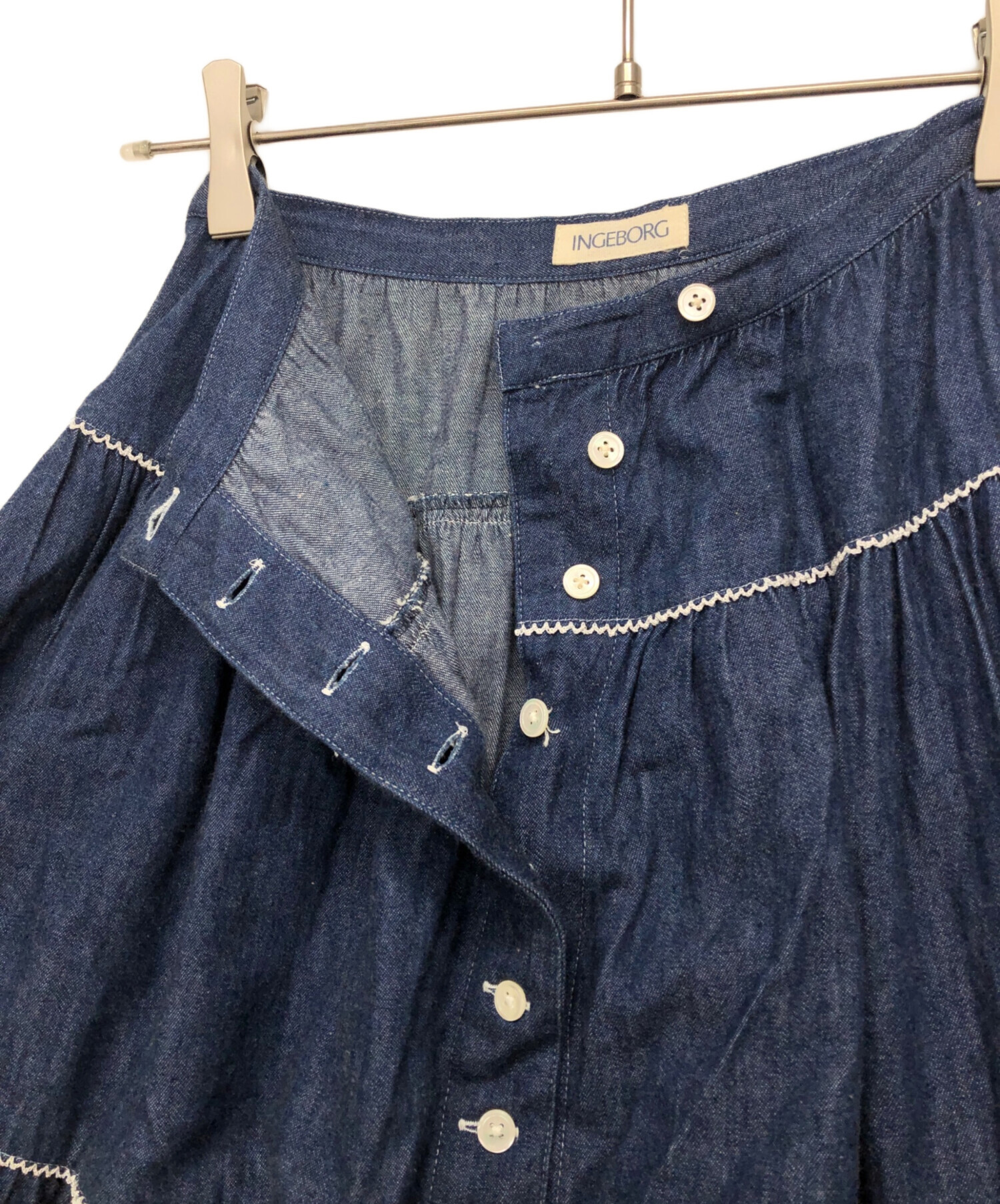 中古・古着通販】INGEBORG (インゲボルグ) デニムスカートセットアップ
