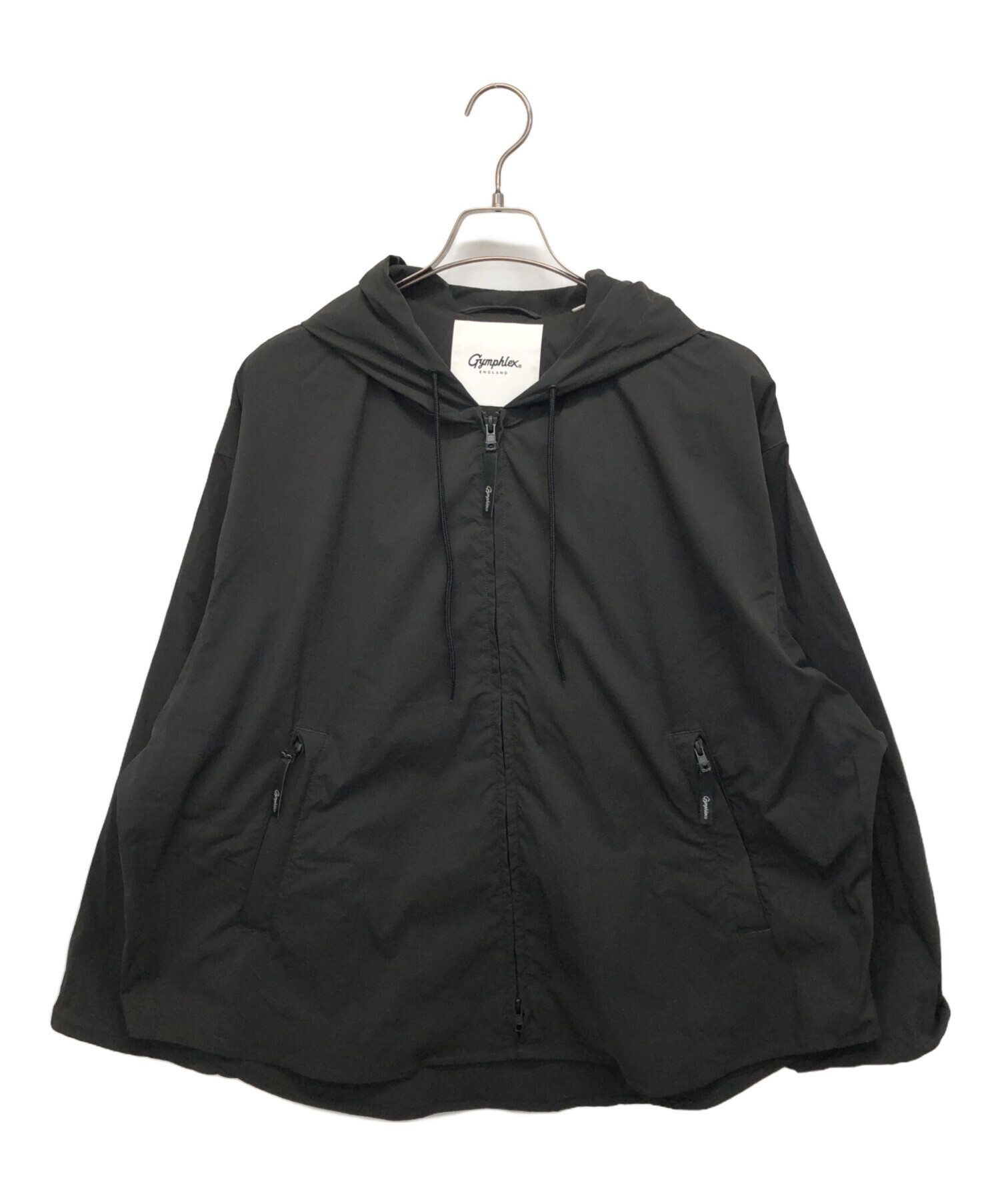 中古・古着通販】Gymphlex (ジムフレックス) ナイロンフードジャケット 