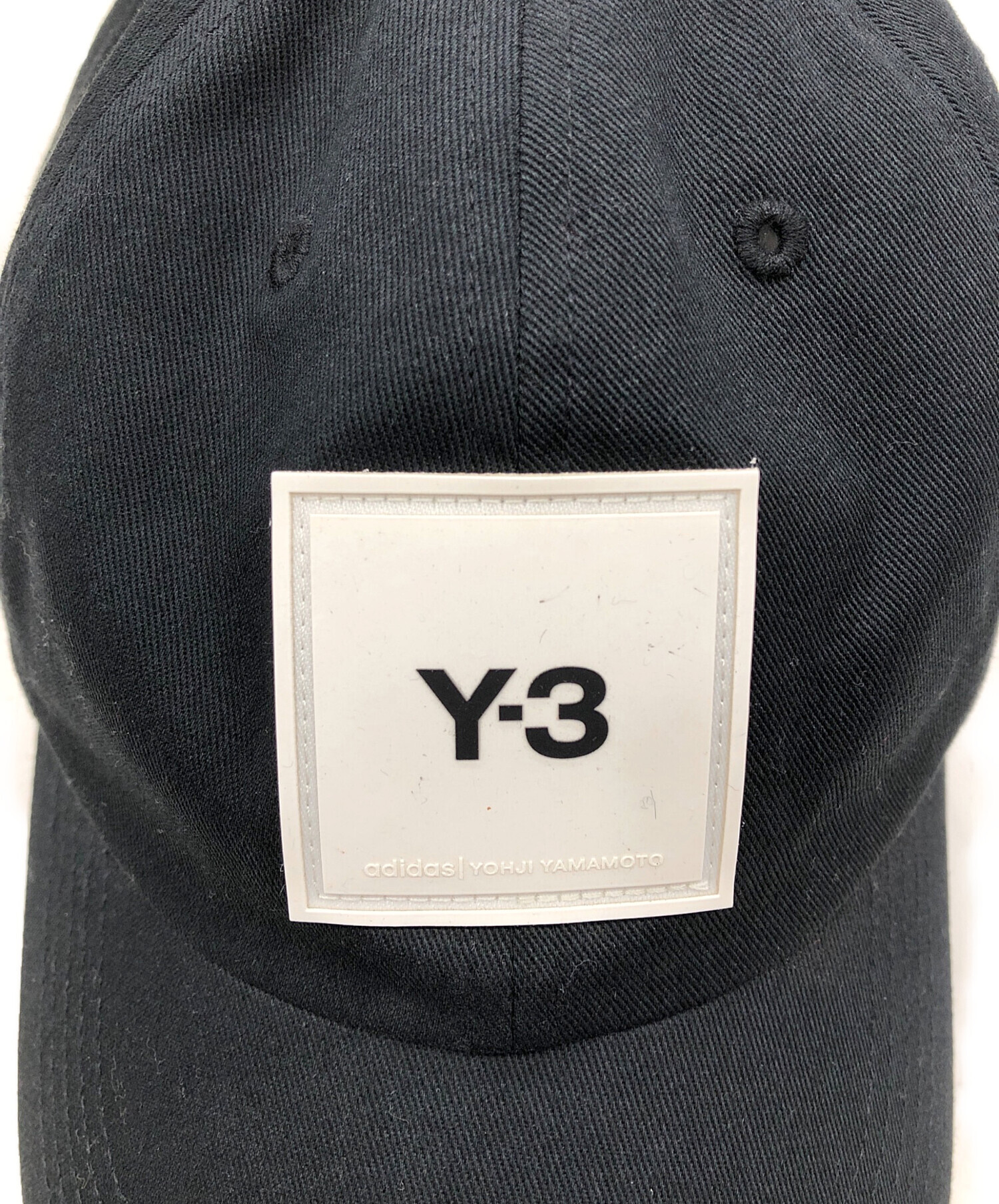 中古・古着通販】Y-3 (ワイスリー) SQUARE LABEL CAP/キャップ