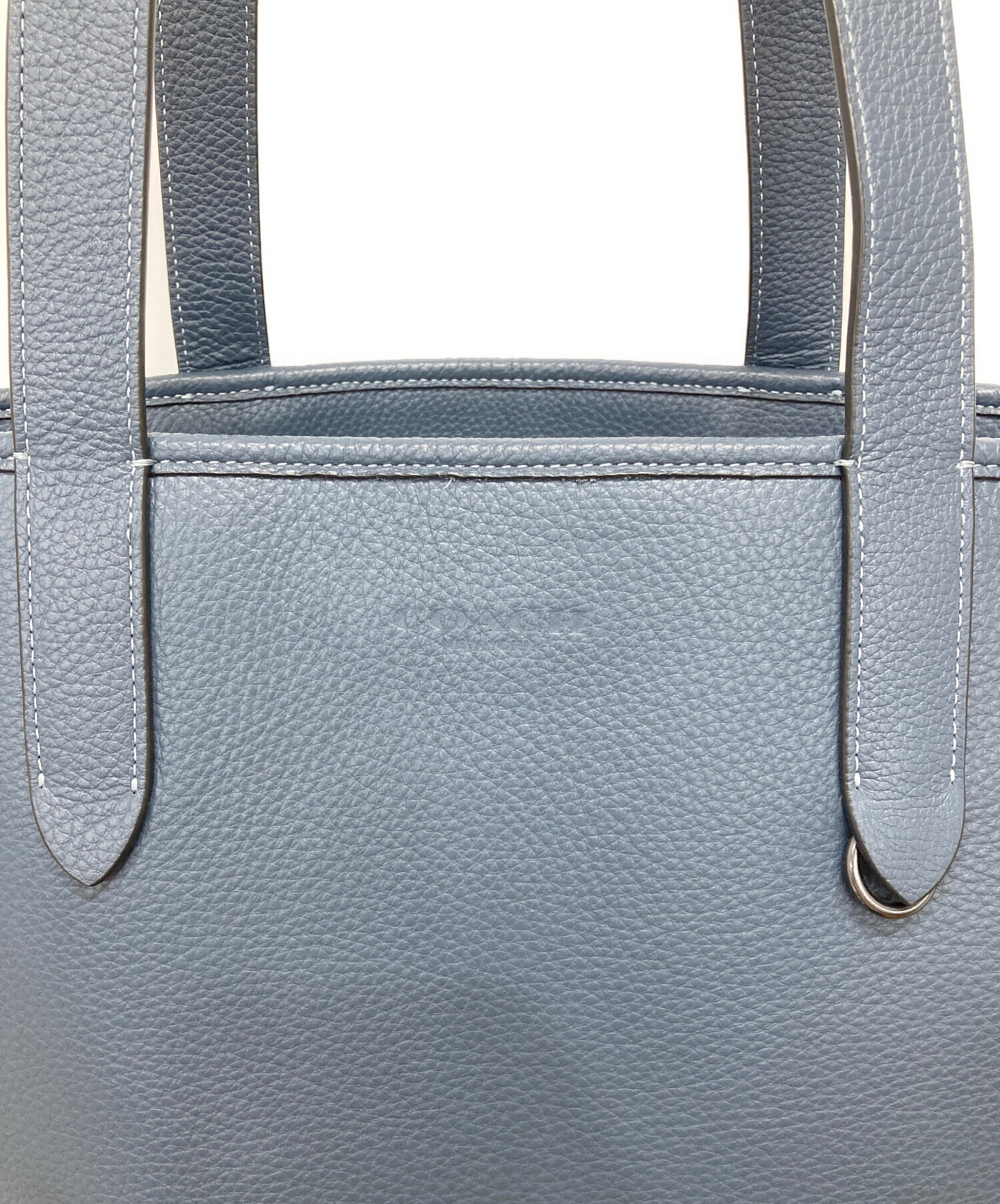 中古・古着通販】COACH (コーチ) サリバントートバッグ ブルー 