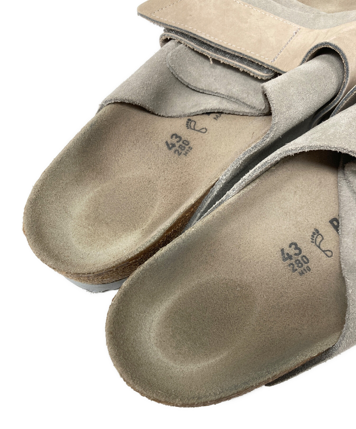 中古・古着通販】BIRKENSTOCK (ビルケンシュトック) KYOTO グレー