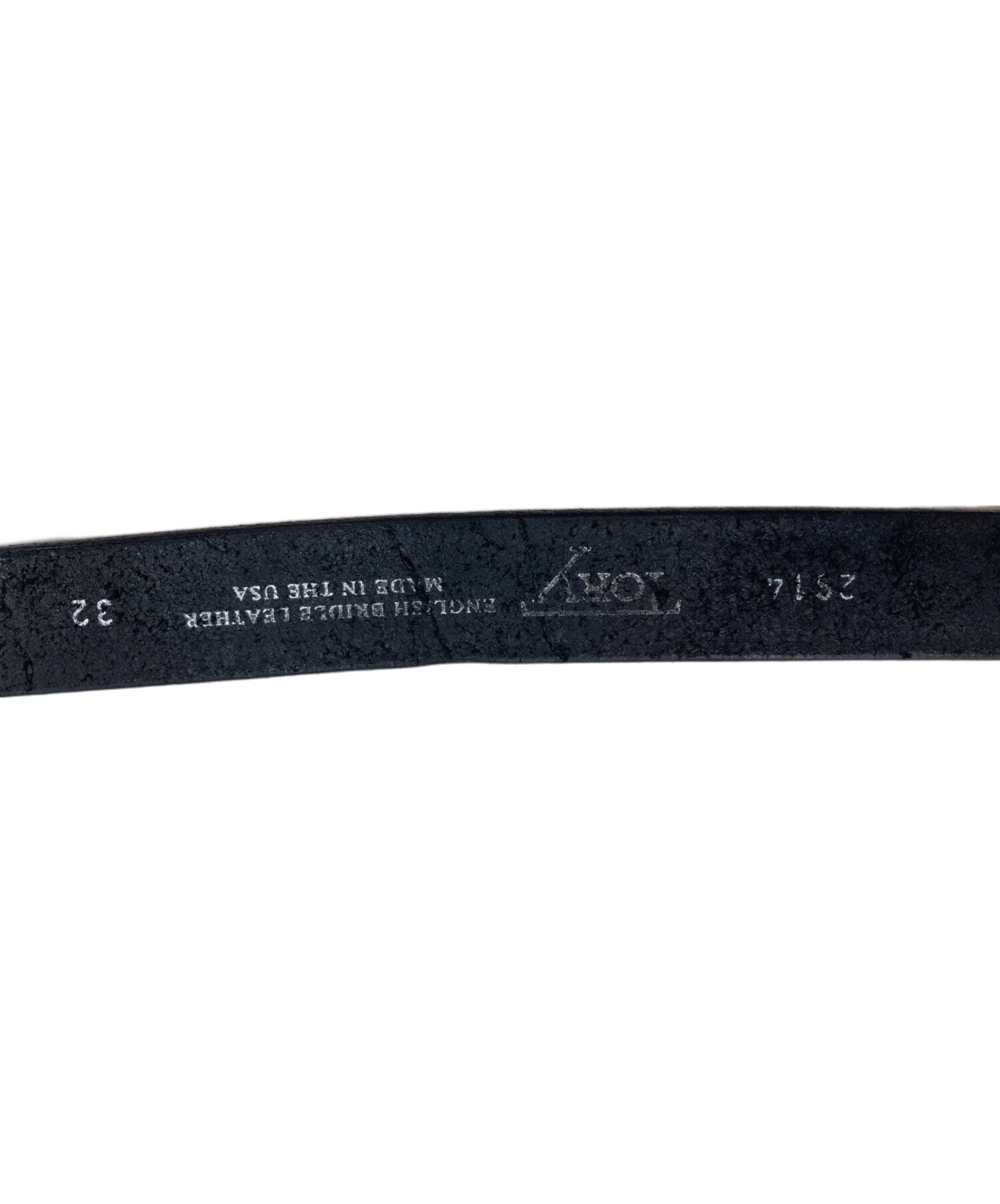中古・古着通販】TORY LEATHER (トリーレザー) Sliver Buckle Belt